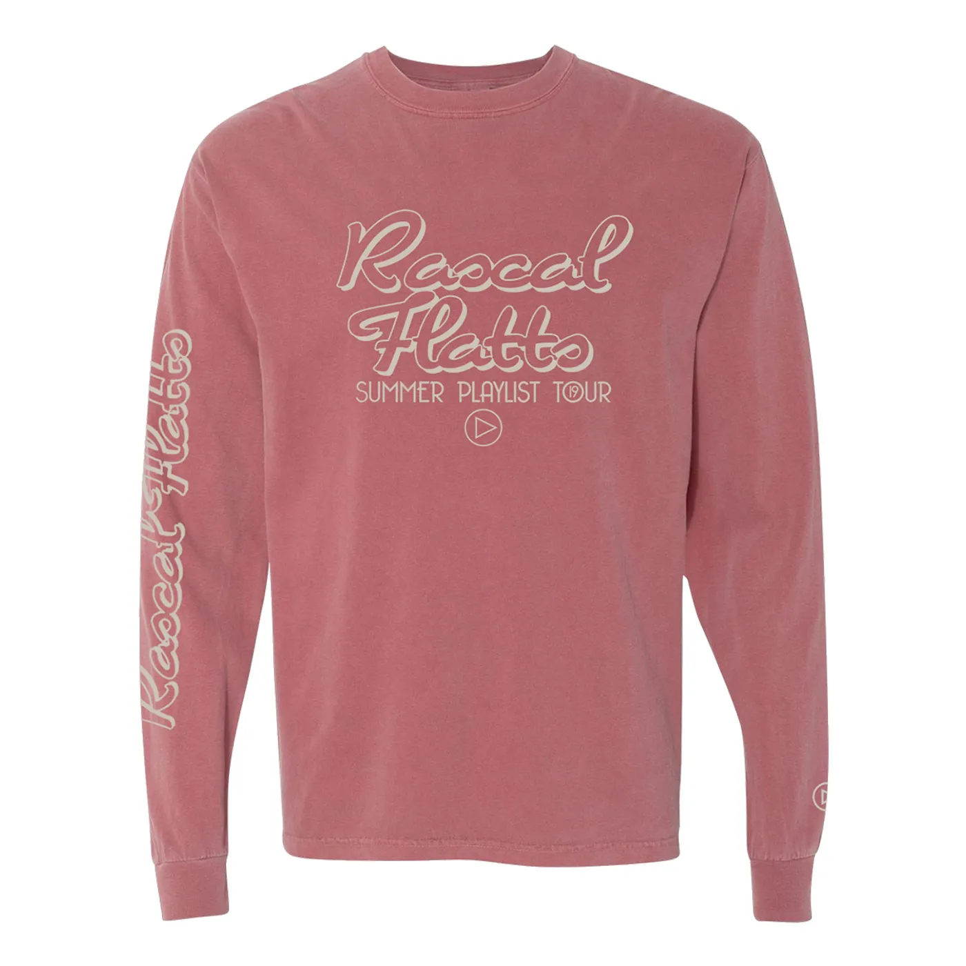 Rascal Flatts Washed Summer Playlist Tour Long Sleeve