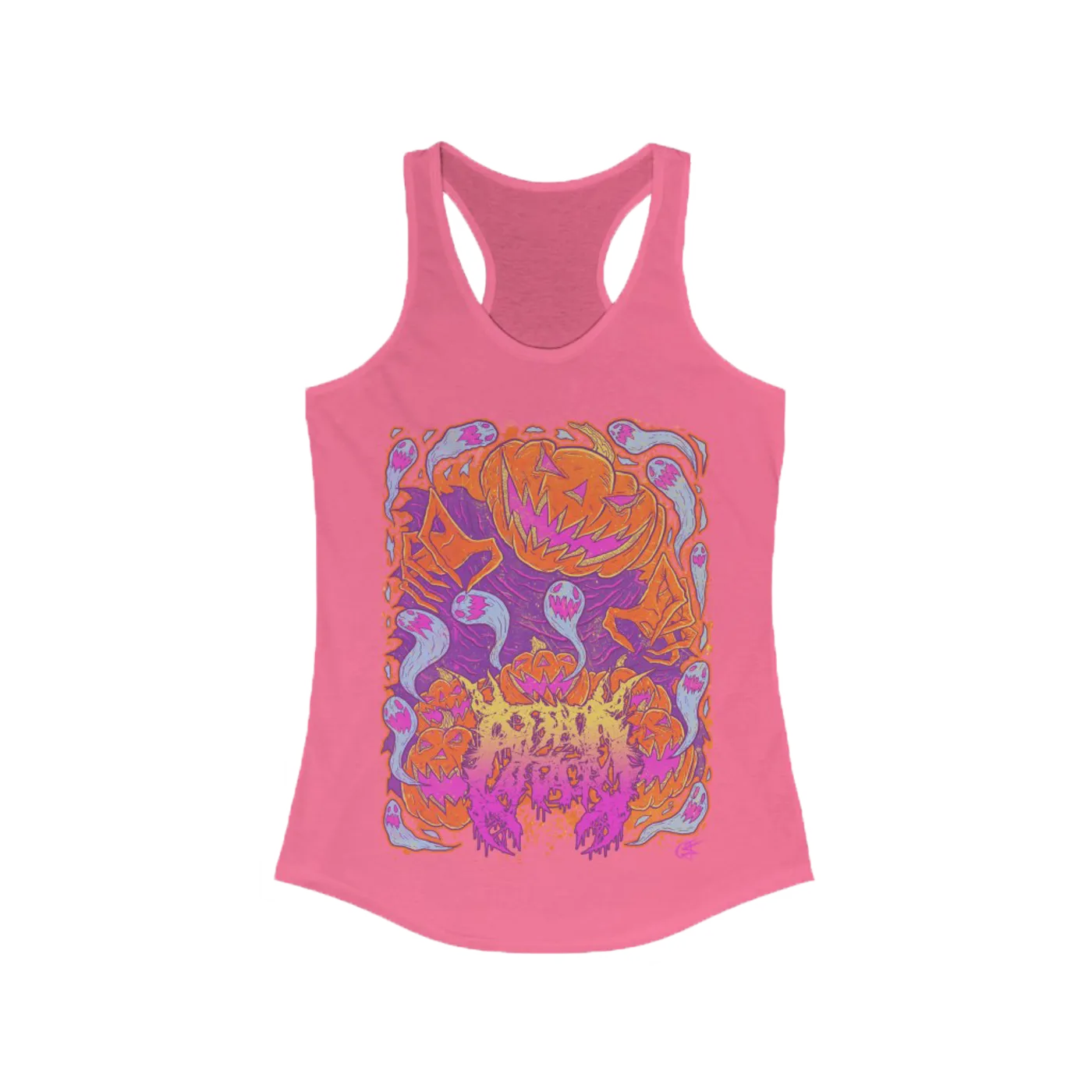 Attack Attack! Pumpkin Terror Women's Tank