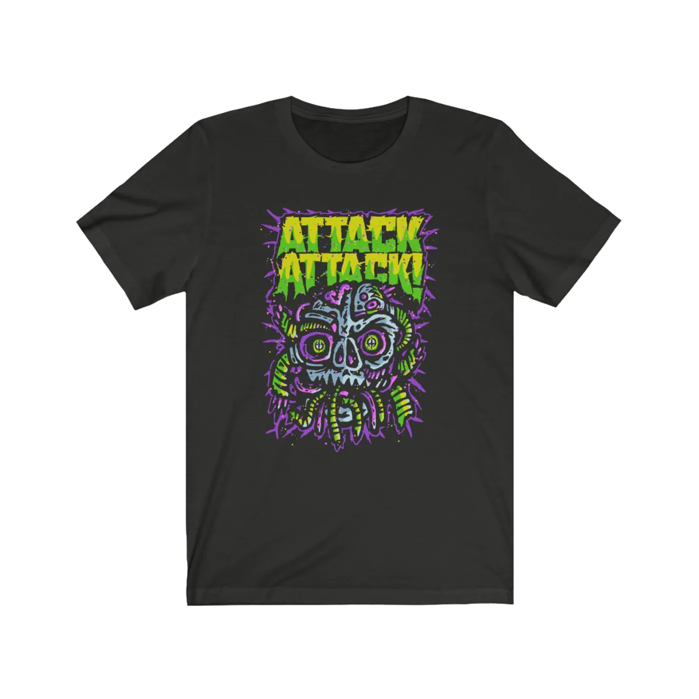 Attack Attack! Robot Skull Tee