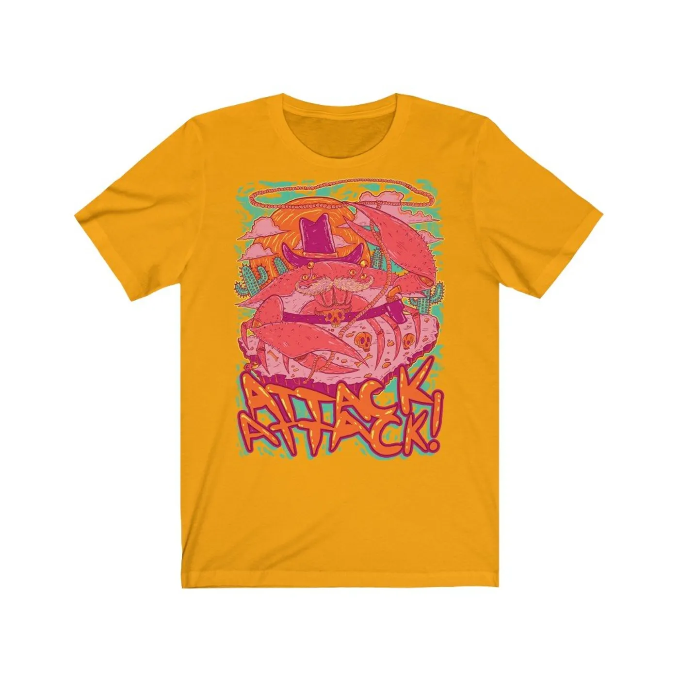 Attack Attack! Cowboy Crab Tee (UK Only)