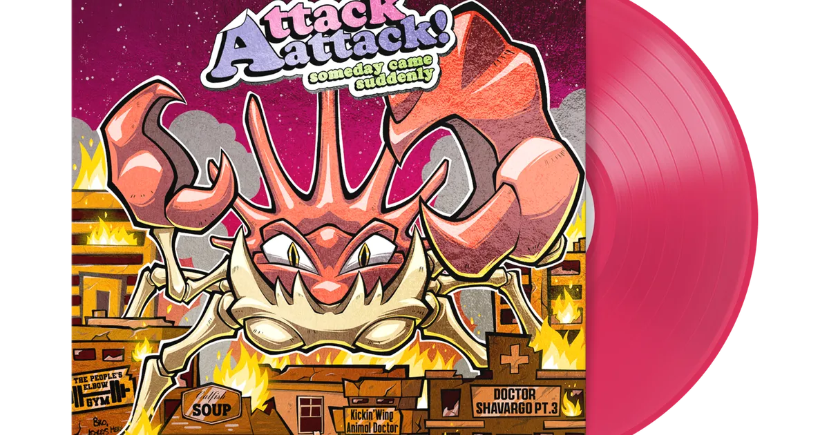 Attack Attack! Someday Came Suddenly Vinyl LP - Alt Cover