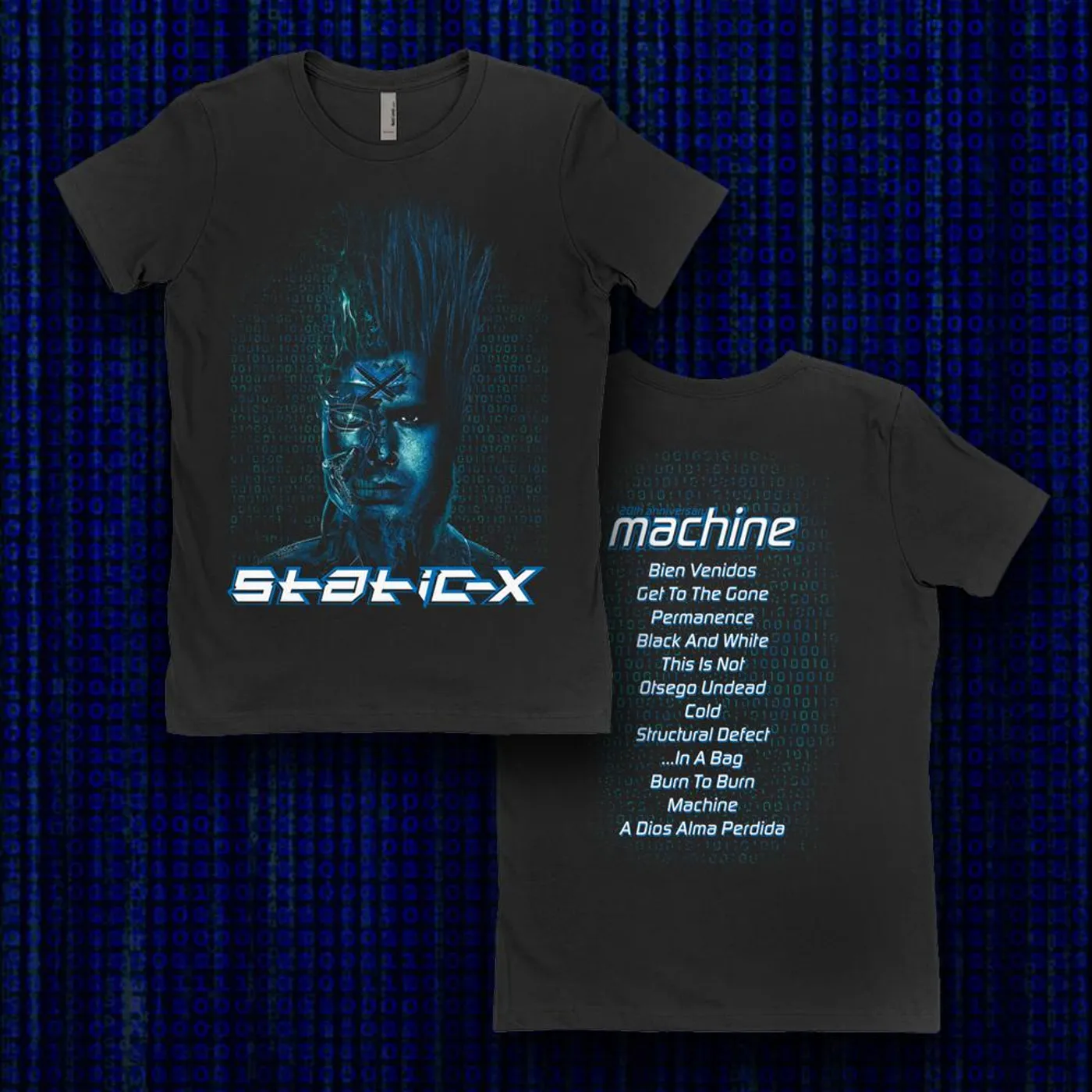 Static-X Wayne Machine 20th Anniversary Shirt