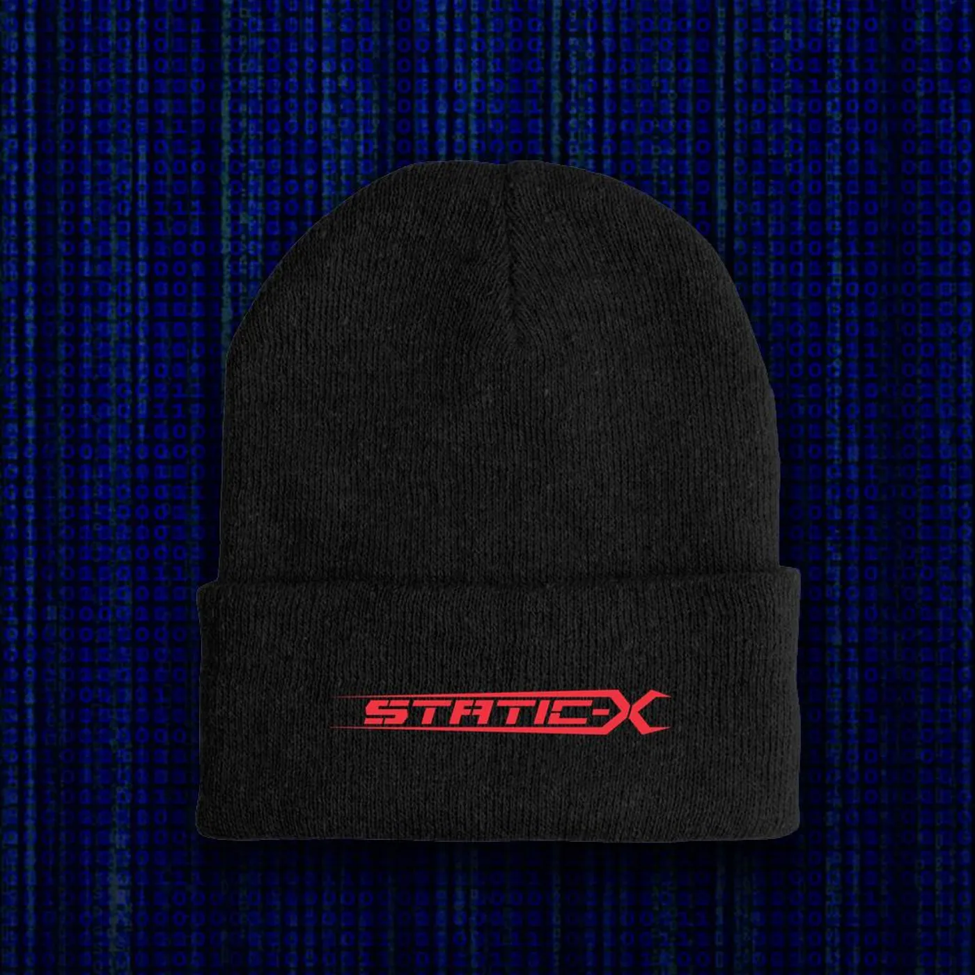 Static-X Logo Beanies