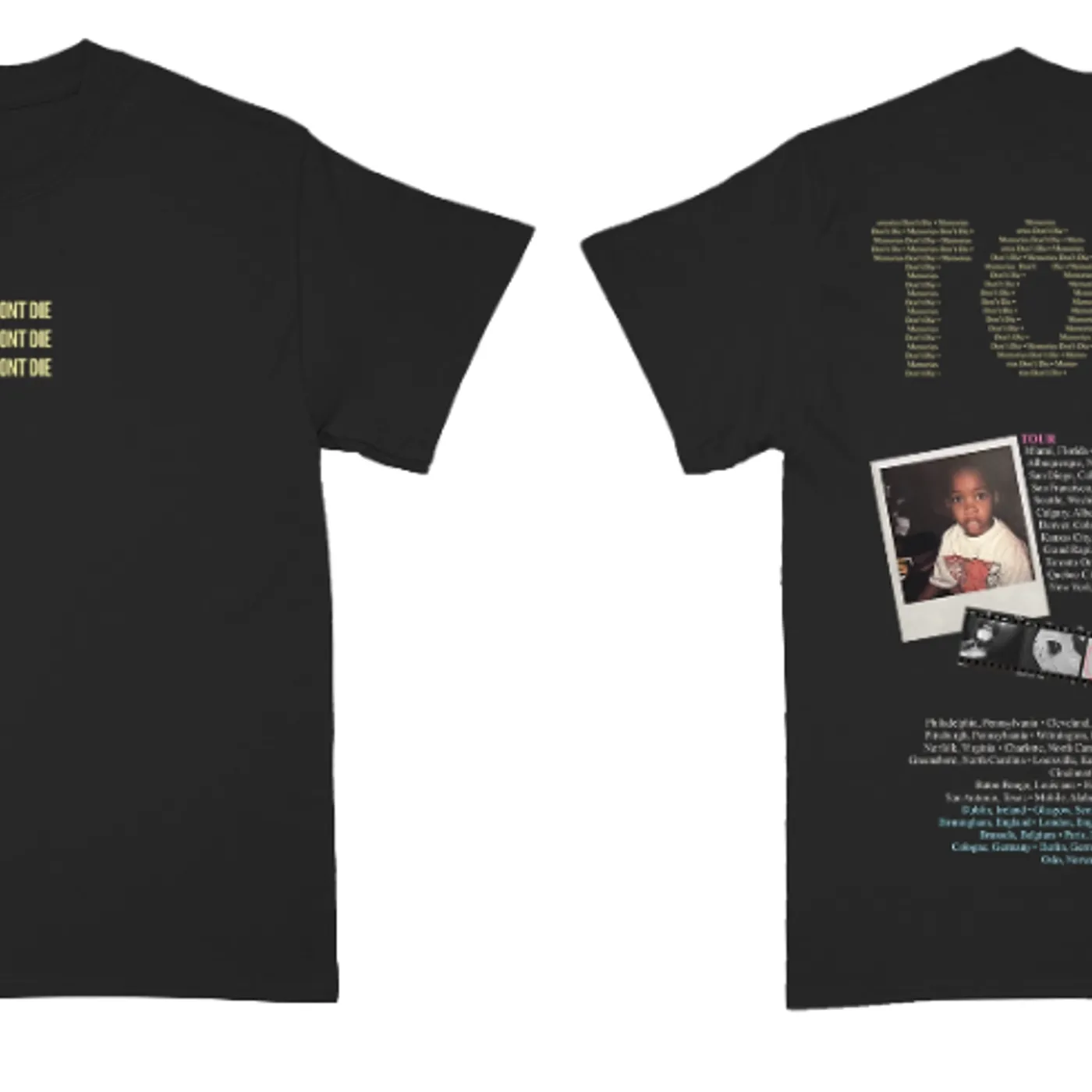 Tory Lanez Memories TOUR TEE