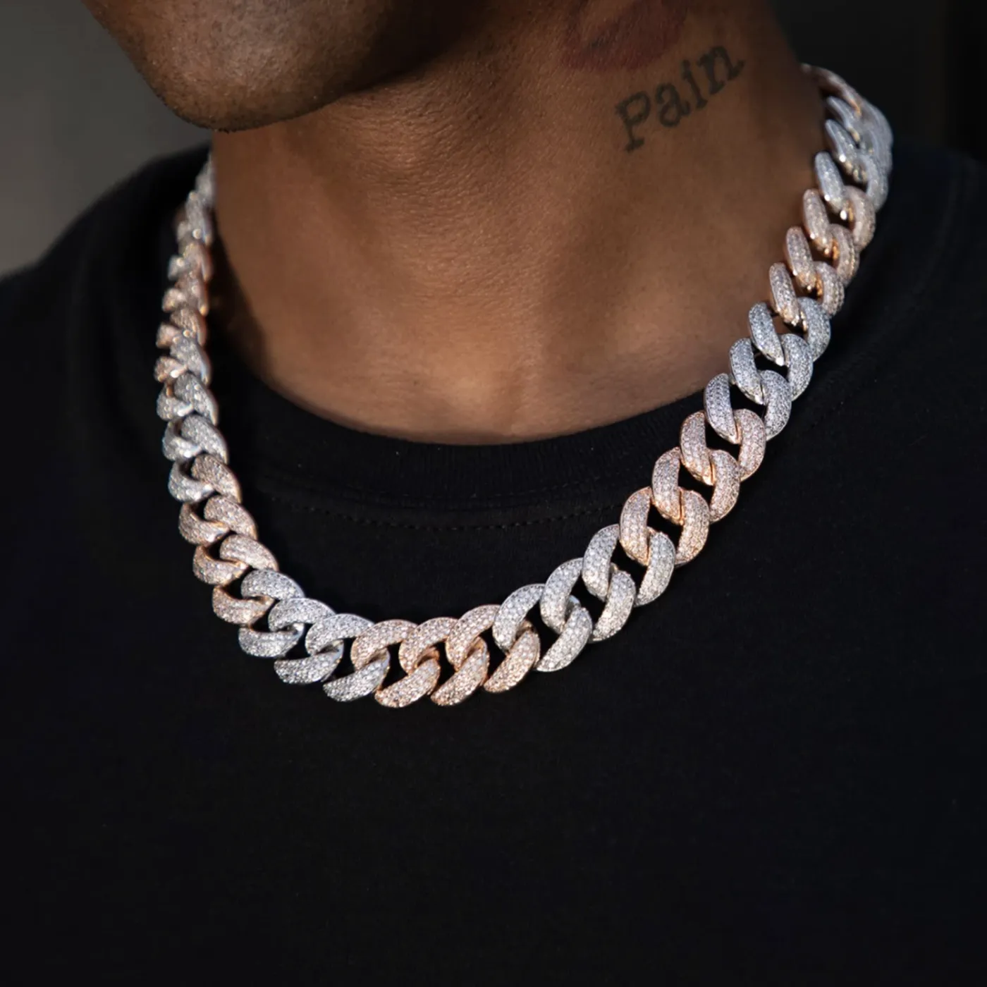 Tory Lanez MICRO PAVED RAPPER CHOKER CHAIN
