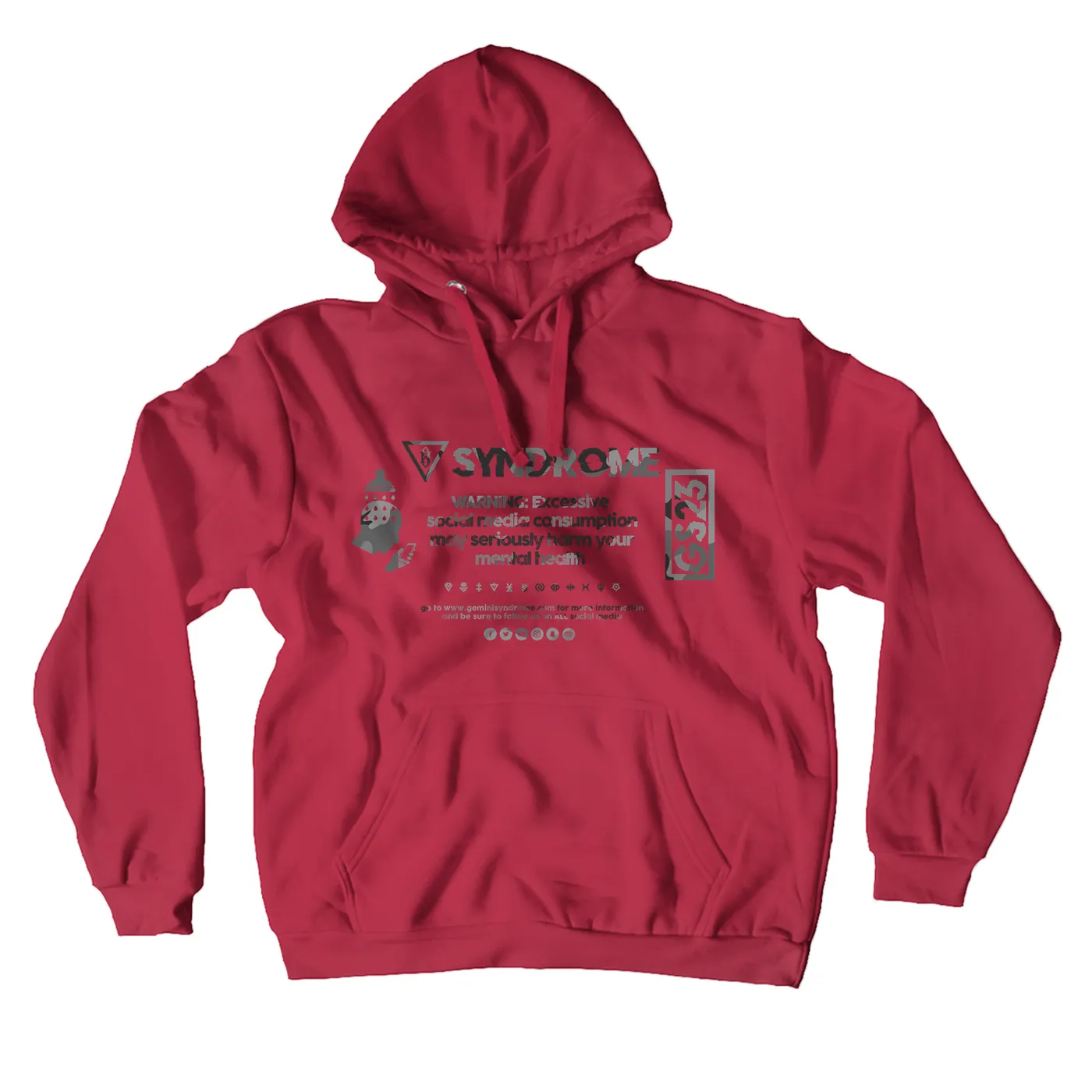 Gemini Syndrome WARNING HOODIE
