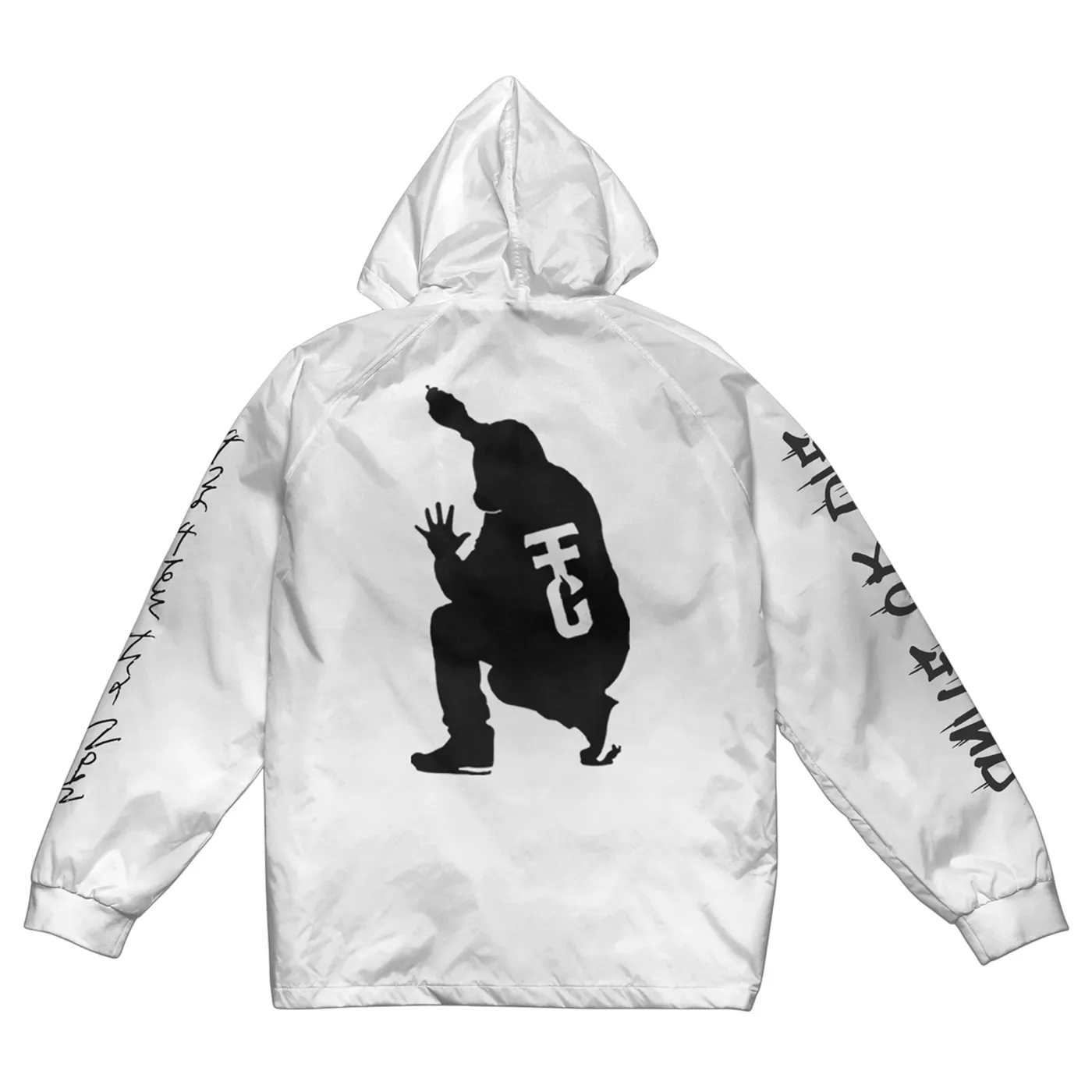 Fire From The Gods Limited Edition Unite Or Die White Windbreaker