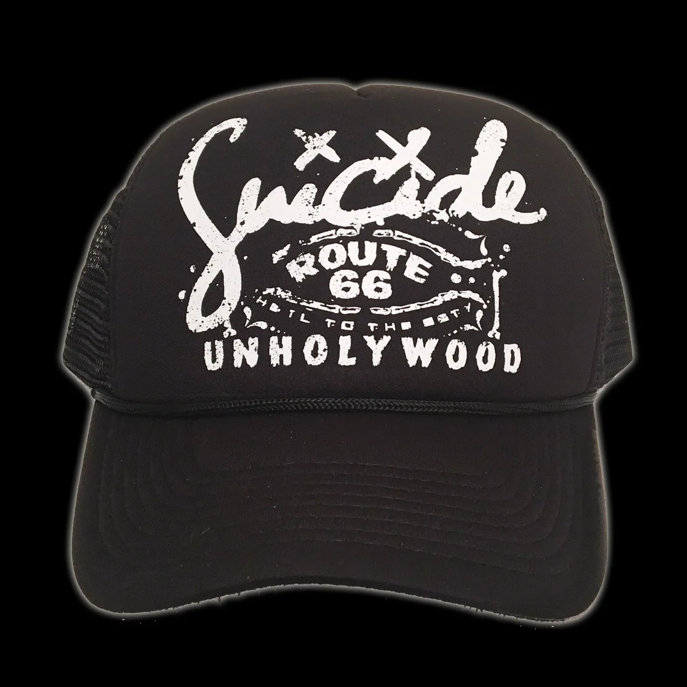 Davey Suicide Route 66 Snap Back Mesh Hat