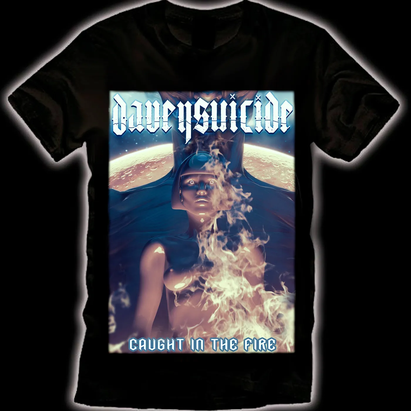 Davey Suicide Caught in the Fire T-Shirt