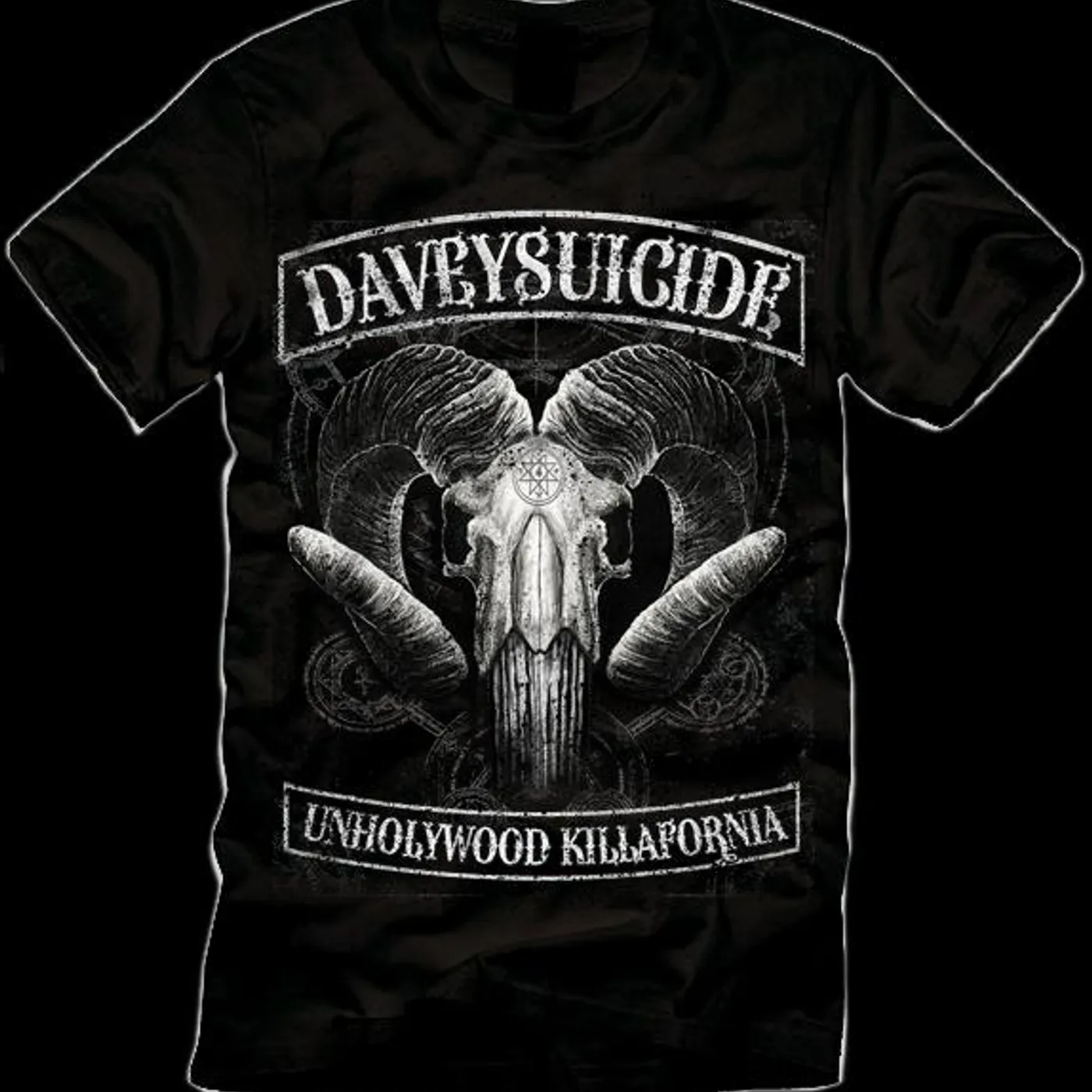 Davey Suicide Ram Skull T-Shirt