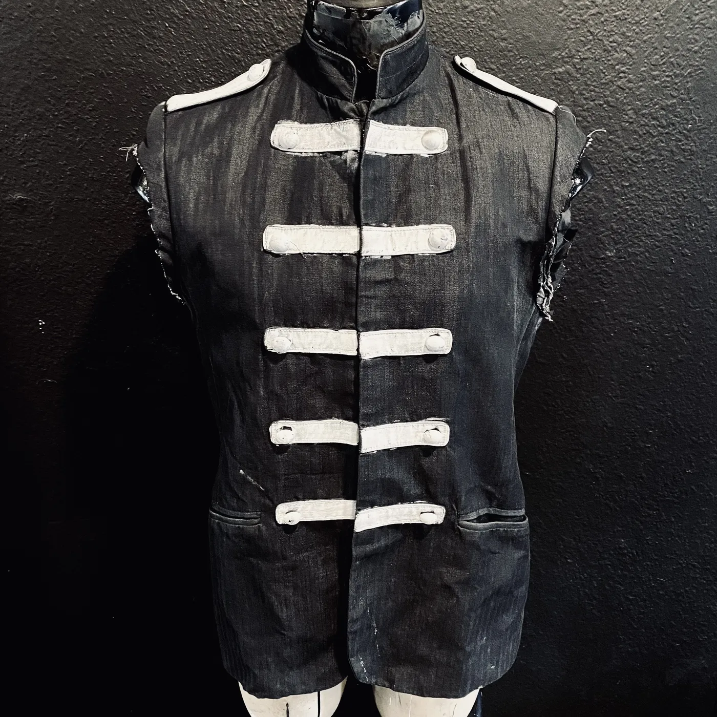 Davey Suicide "Medicate Me" Custom Vest worn by Derek in the "Medicate Me" Music Video