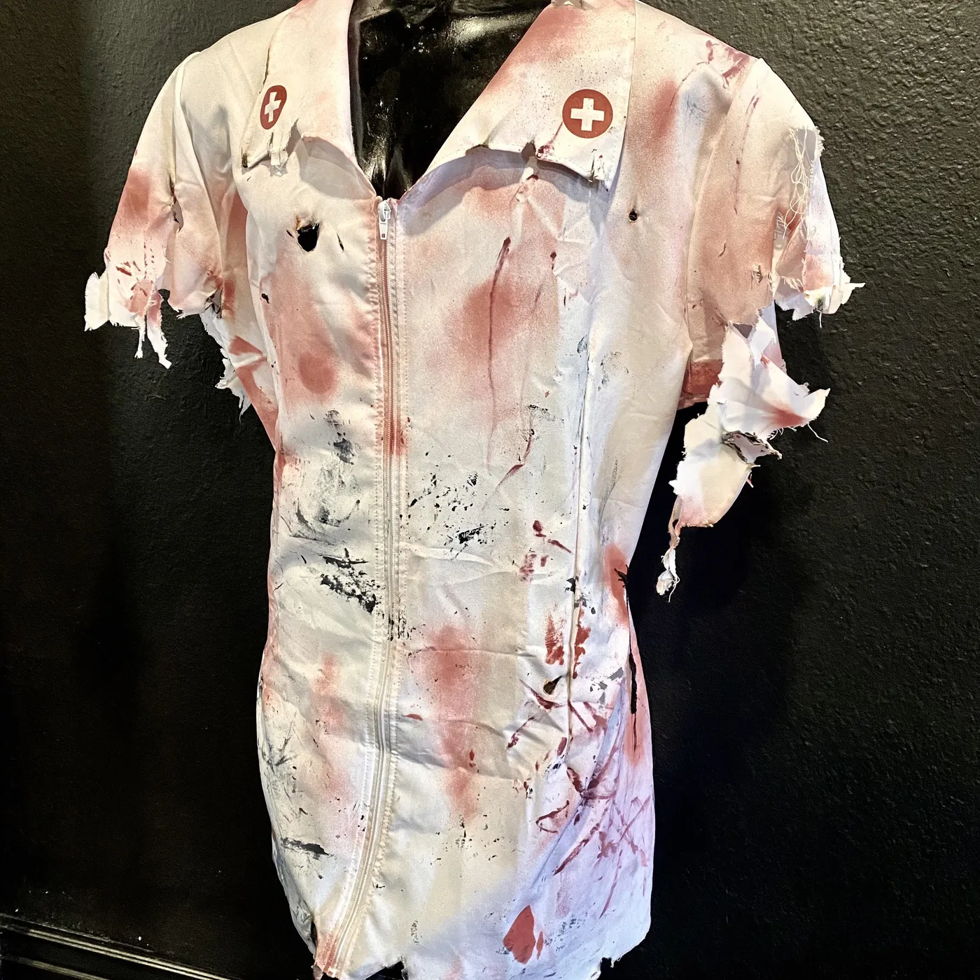 Custom Medical Scrub worn by Davey Suicide on the Rock Aint Dead 2021 Tour