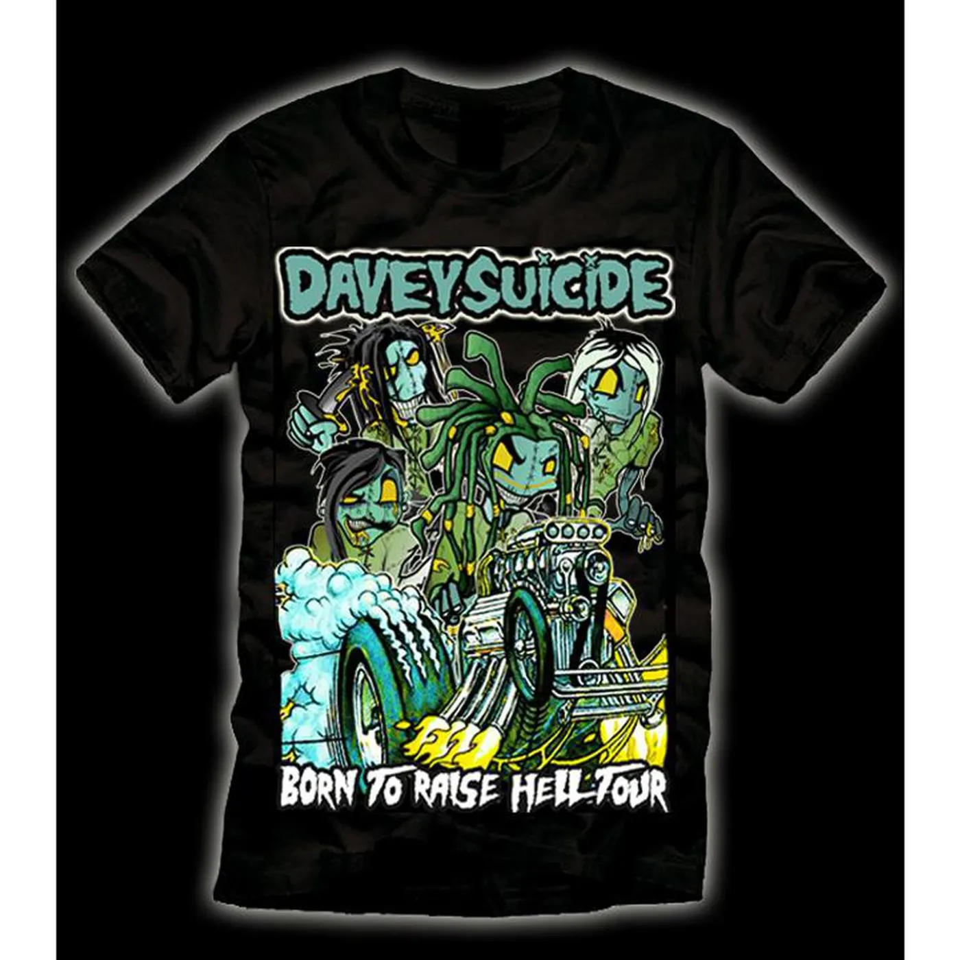 Davey Suicide Born to Raise Hell T-Shirt