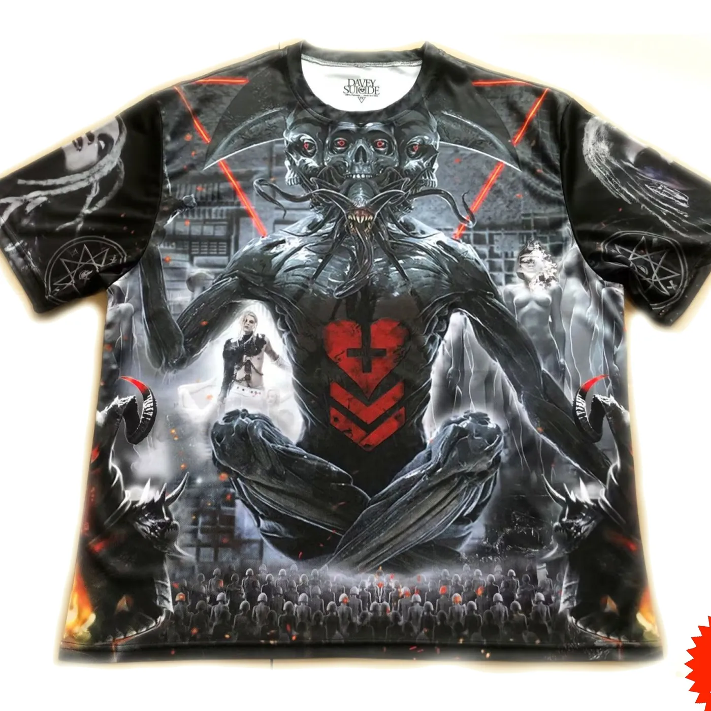 Davey Suicide 10th Anniversary All Over Print T-Shirt