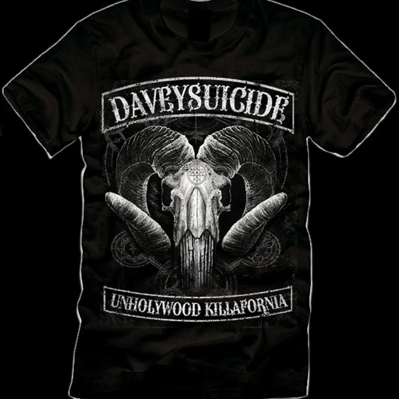 Davey Suicide Ram Skull T-Shirt