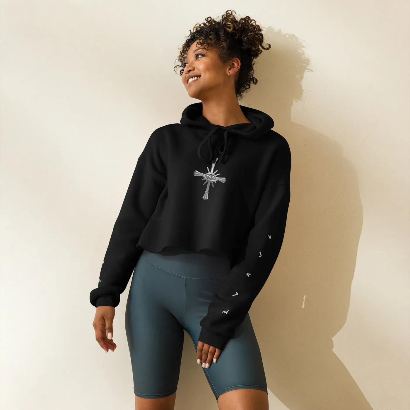 Savant I DON'T RAVE ANYMORE - Girl Crop Hoodie