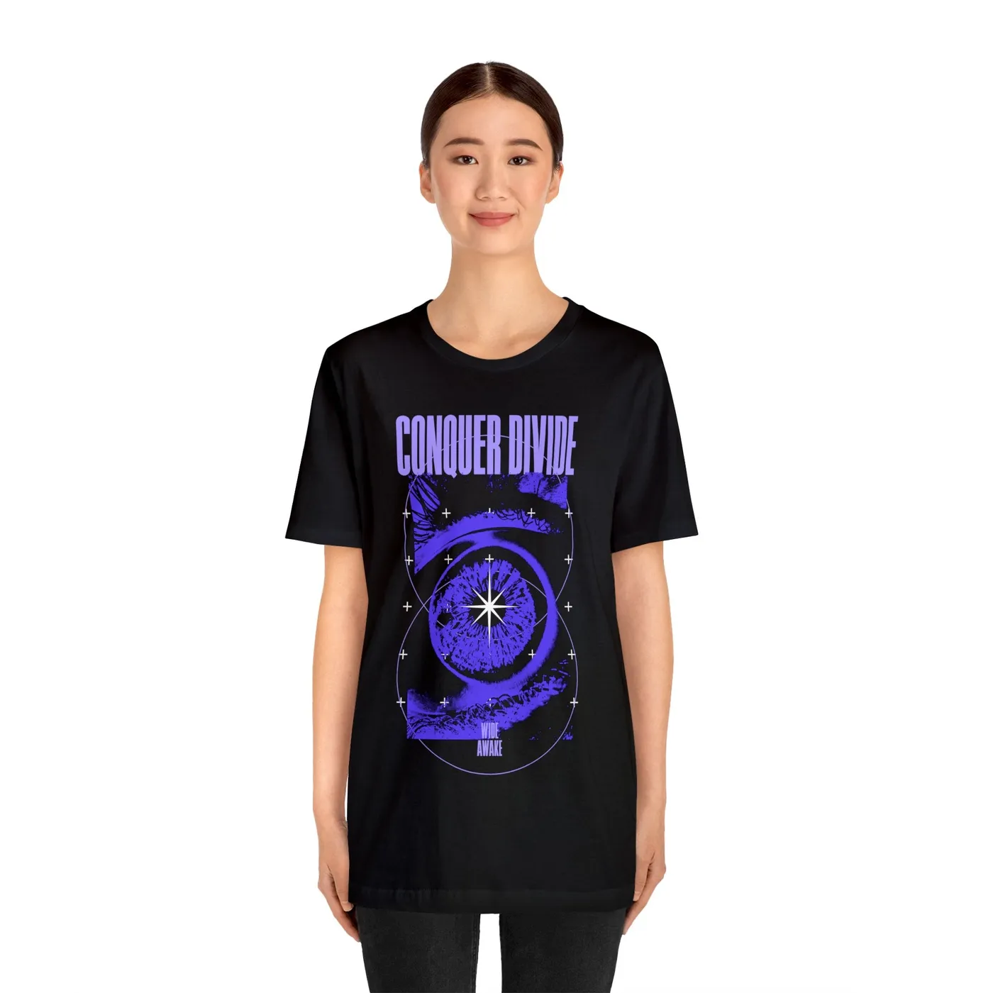 Conquer Divide Wide Awake Tee