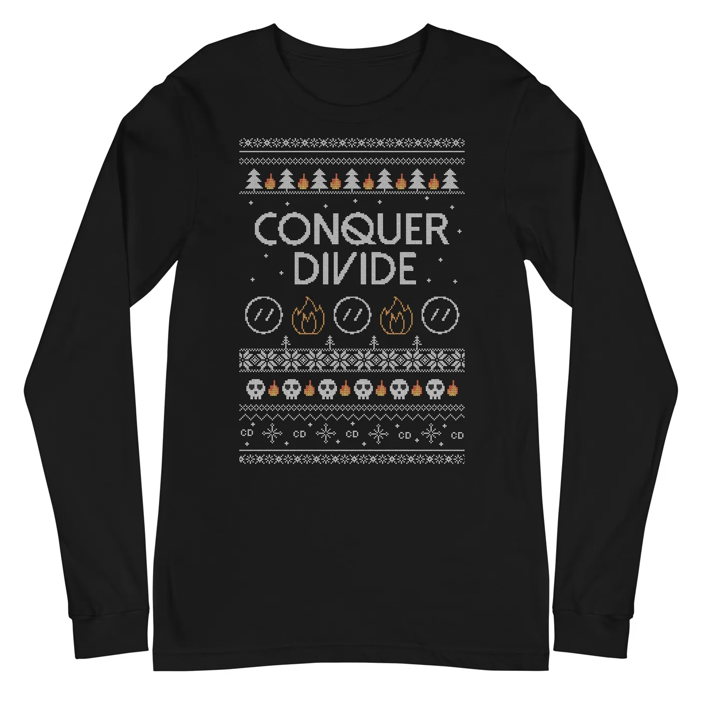 Conquer Divide Conquer The Holidays Longsleeve