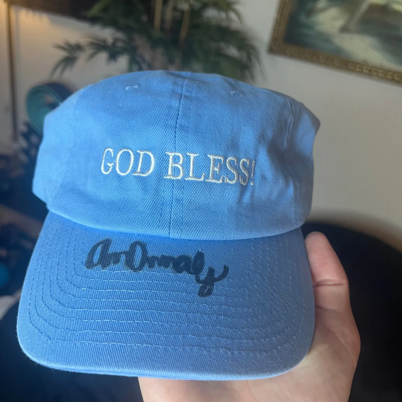 An0maly Autographed God Bless! Hats (2 Blue, 4 White, 6 Pink)