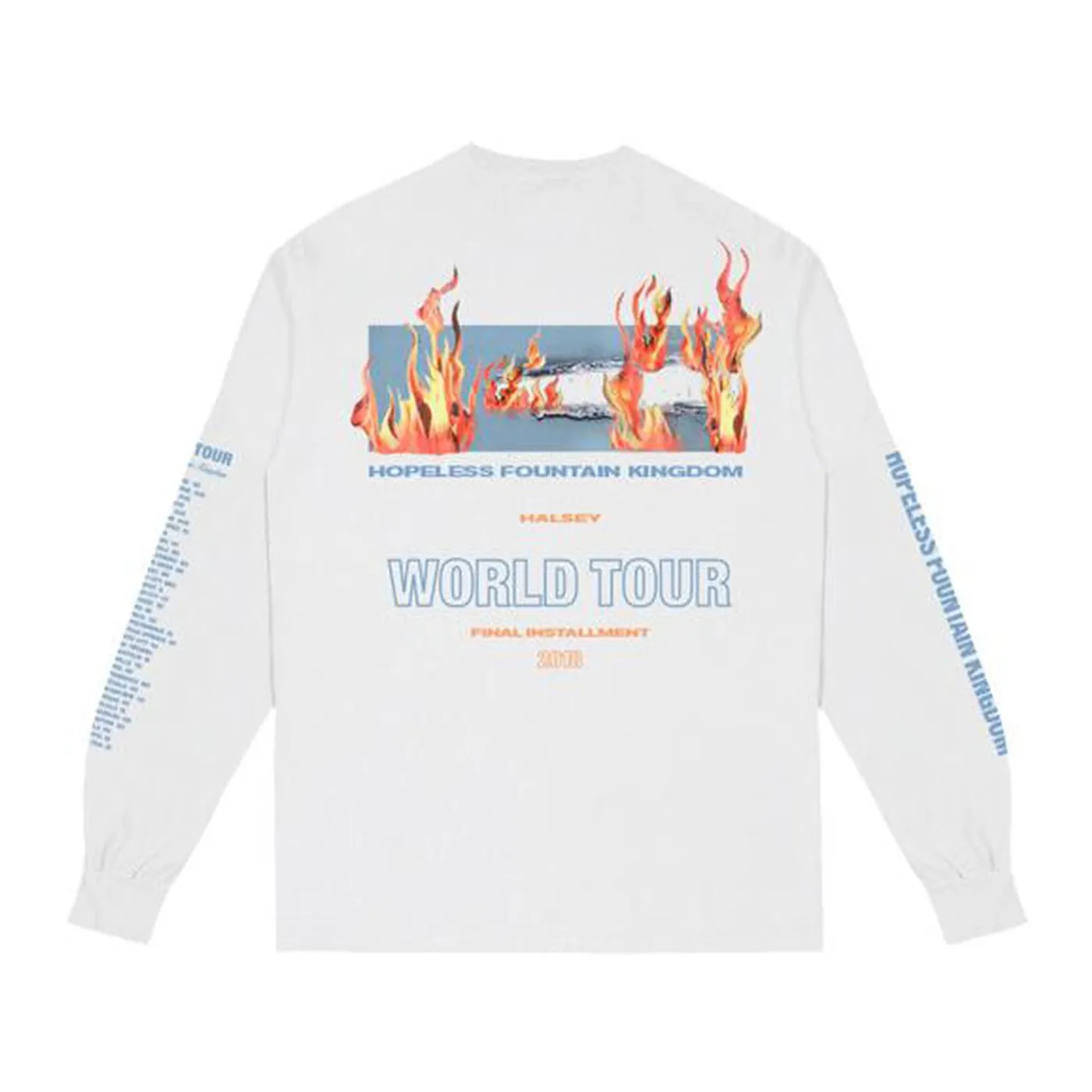 Halsey White Long Sleeve
