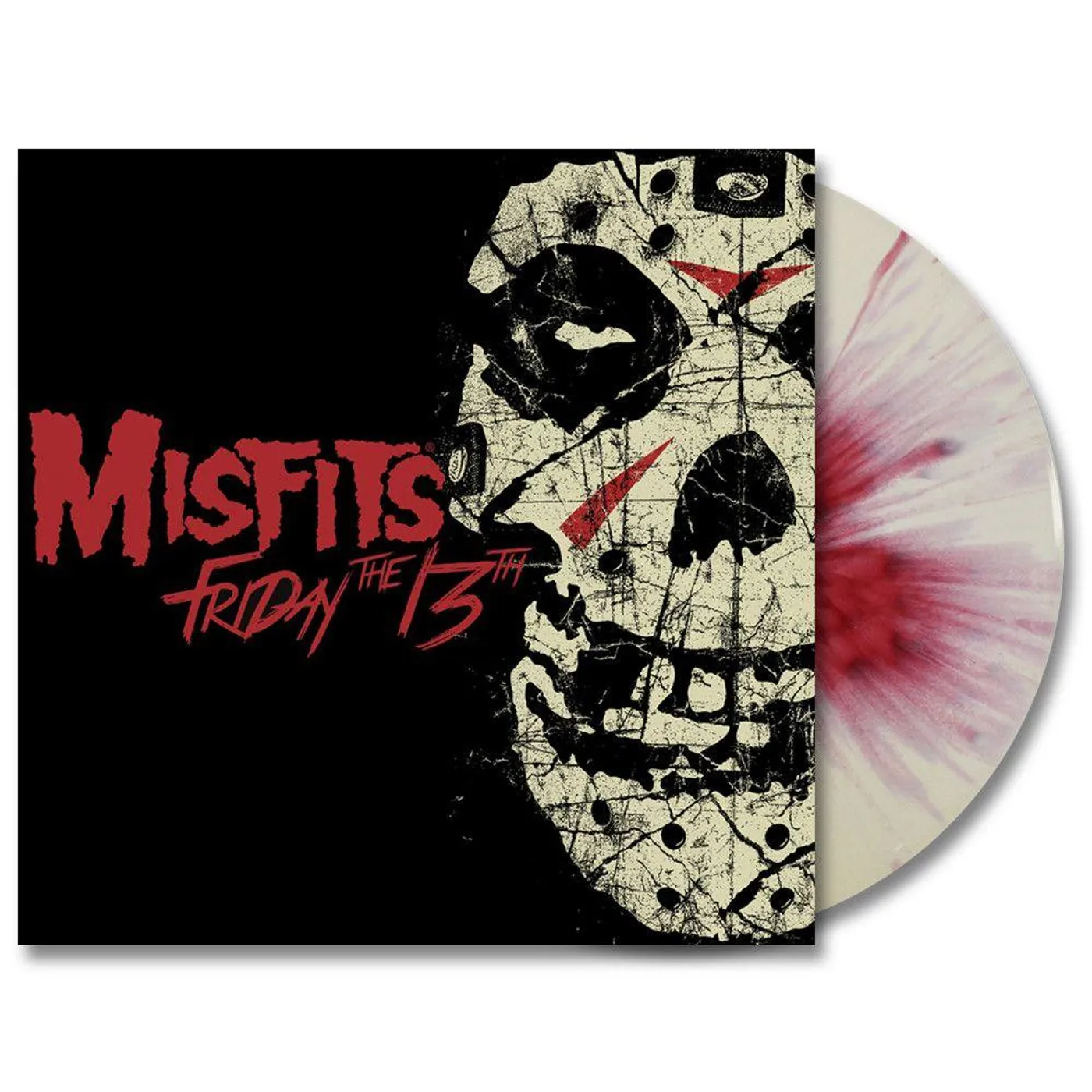 MISFITS “FRIDAY THE 13TH” - Bone vinyl with Red Blood Splatter