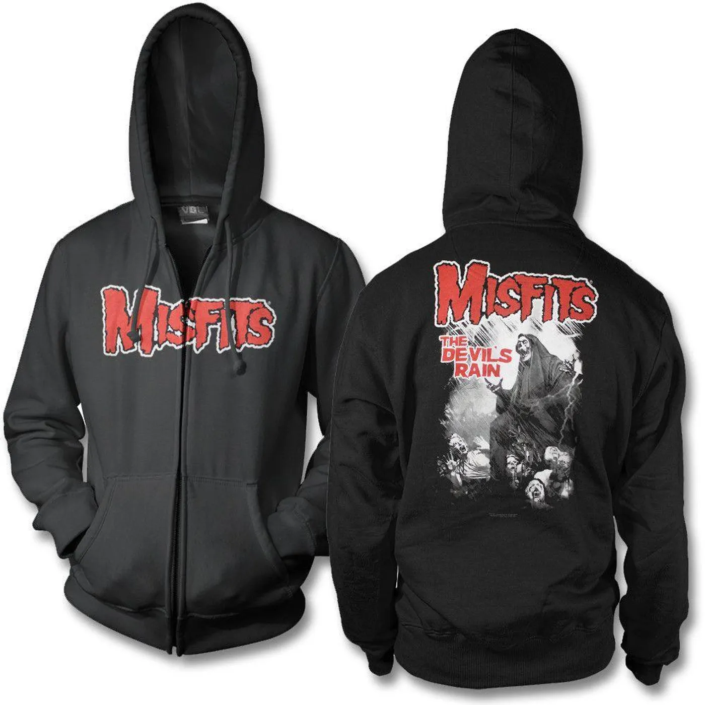 Misfits Devils Rain Zip Hoodie
