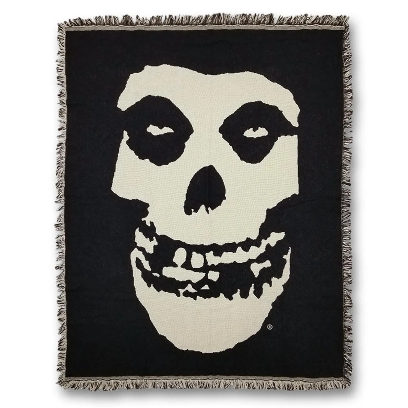 Misfits Fiend Skull Woven Blanket