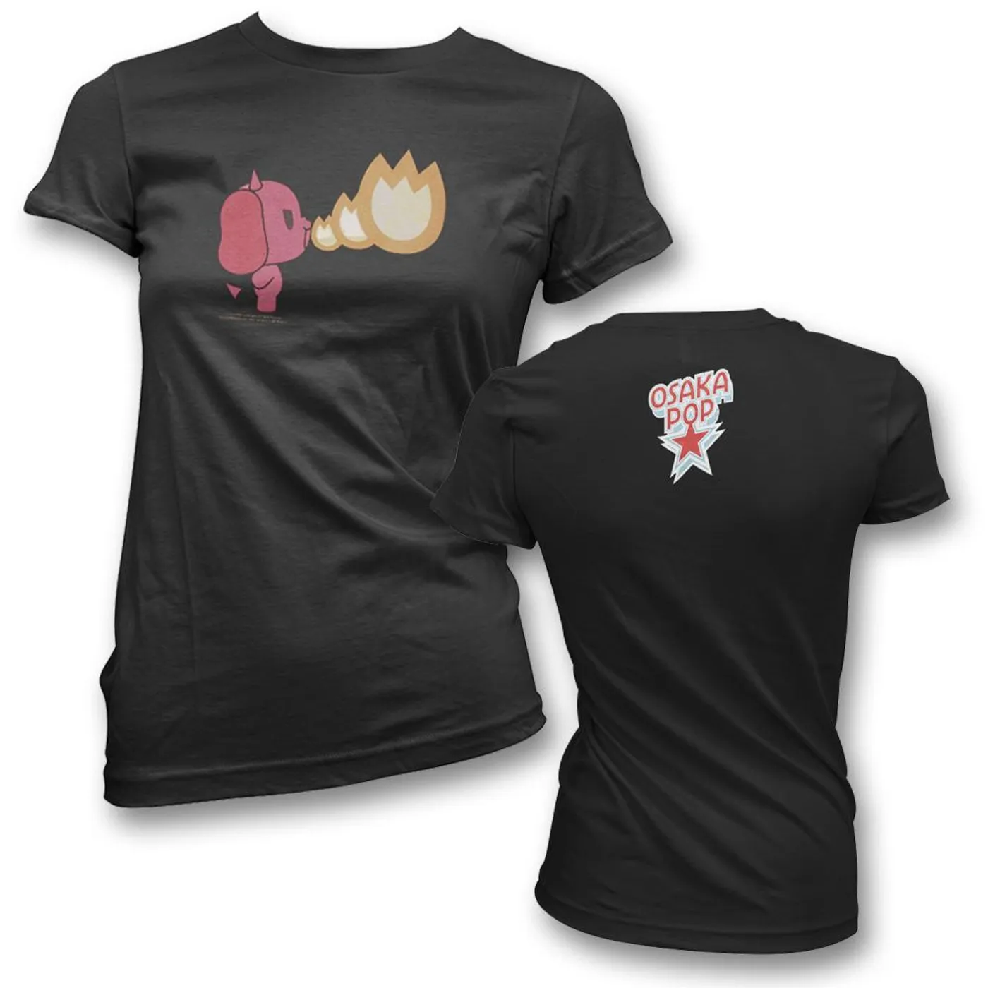 Misfits Devil Dog Fire T-shirt - Women's