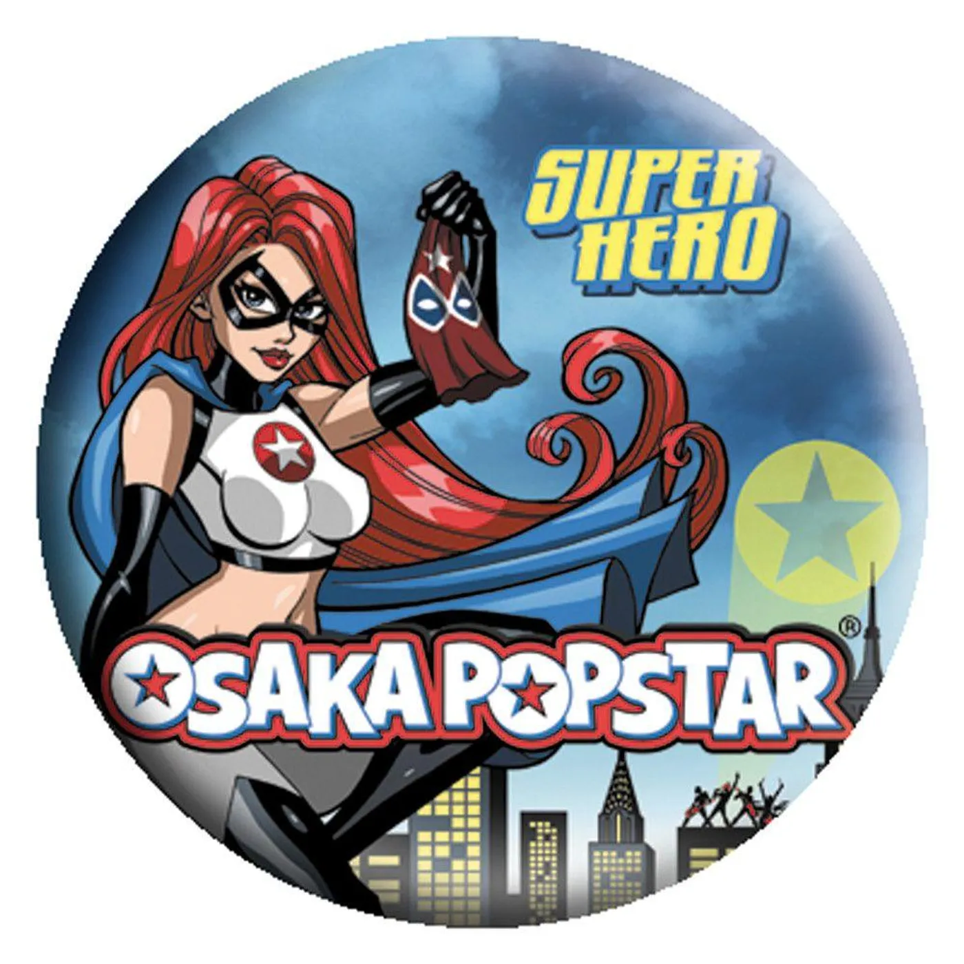 Misfits Osaka Popstar "Super Hero" Button