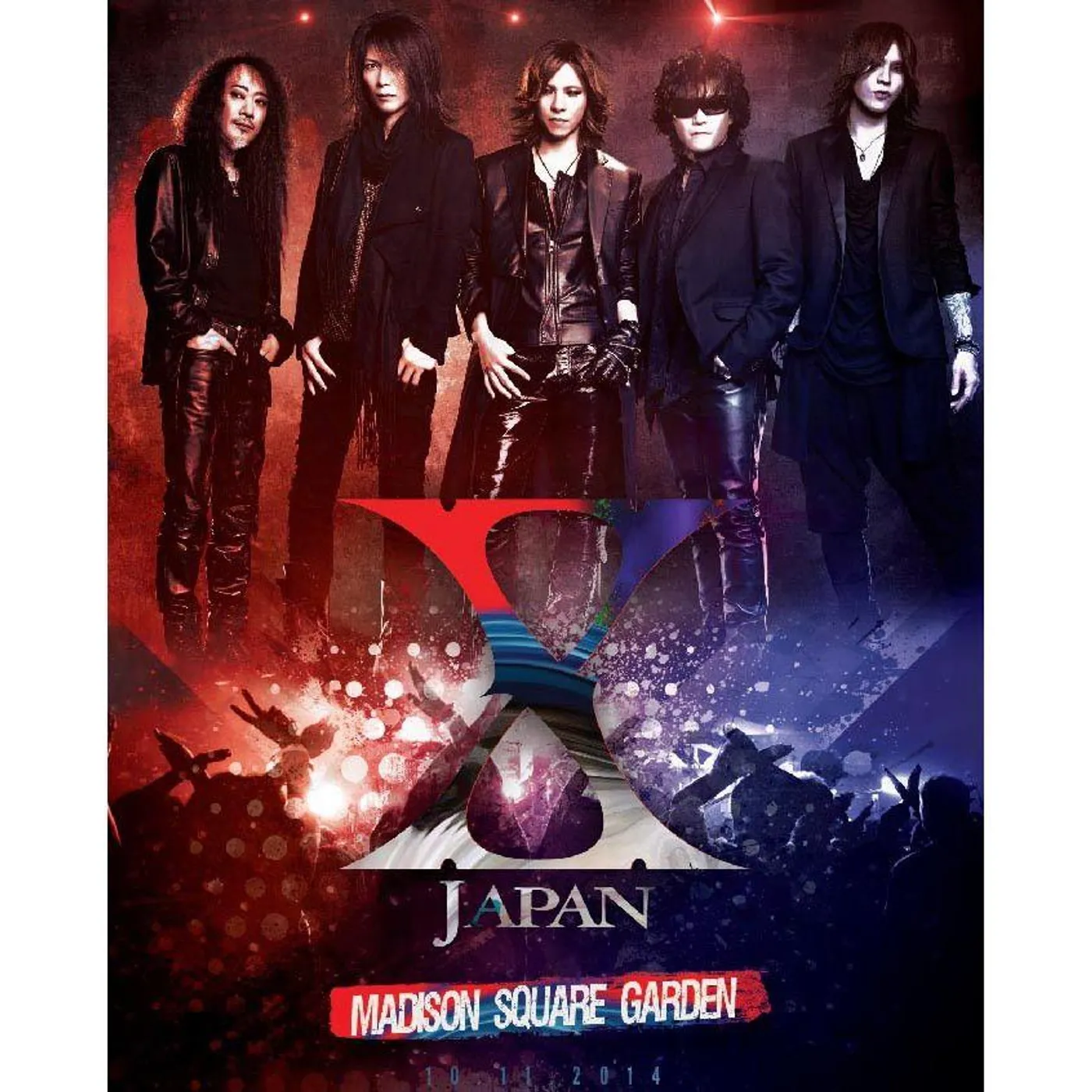 X JAPAN 2014 Madison Square Garden Show Poster