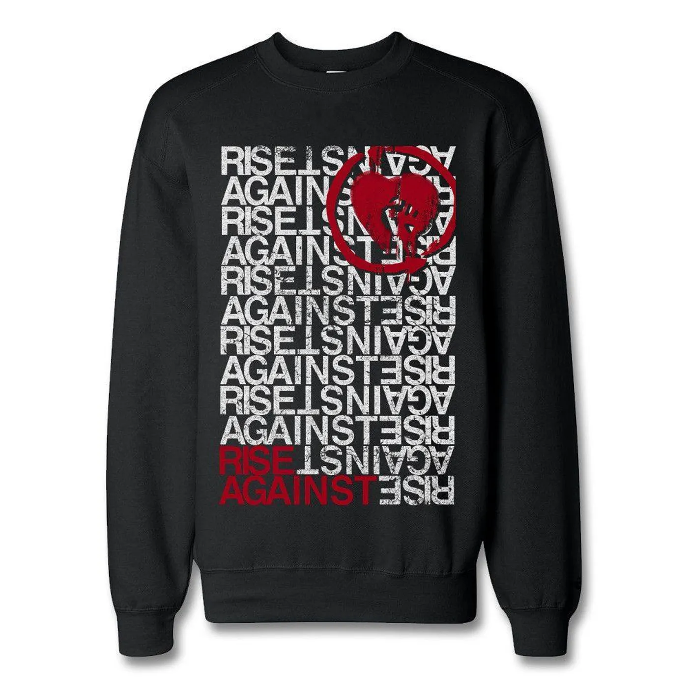 Rise Against Stacked Logo Crewneck