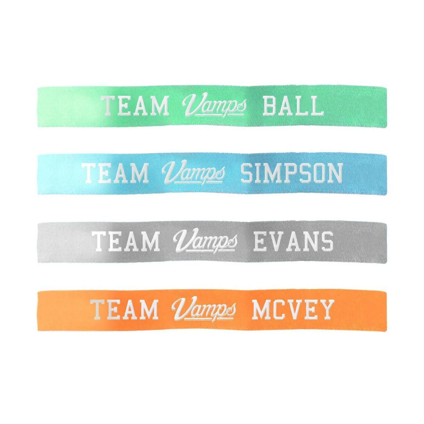 Team The Vamps Cloth Wristband Set