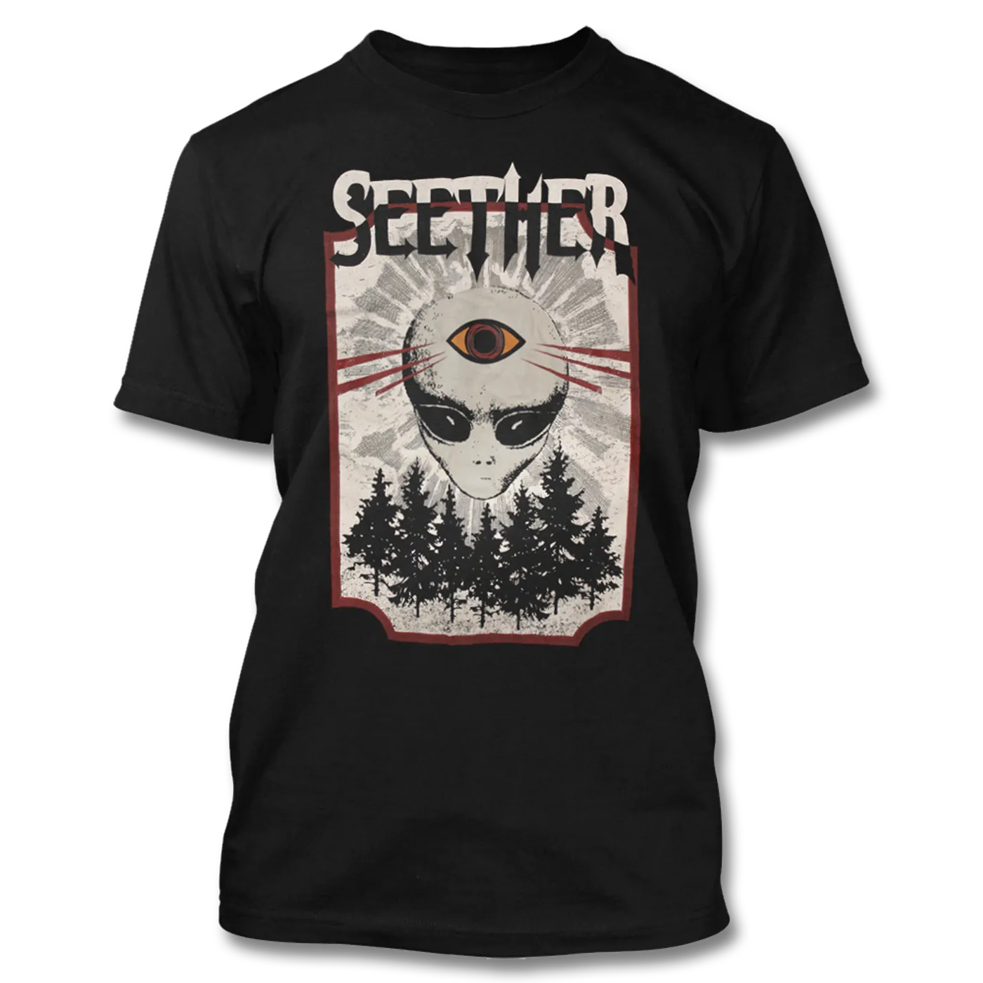 Seether Alien Third Eye T-Shirt