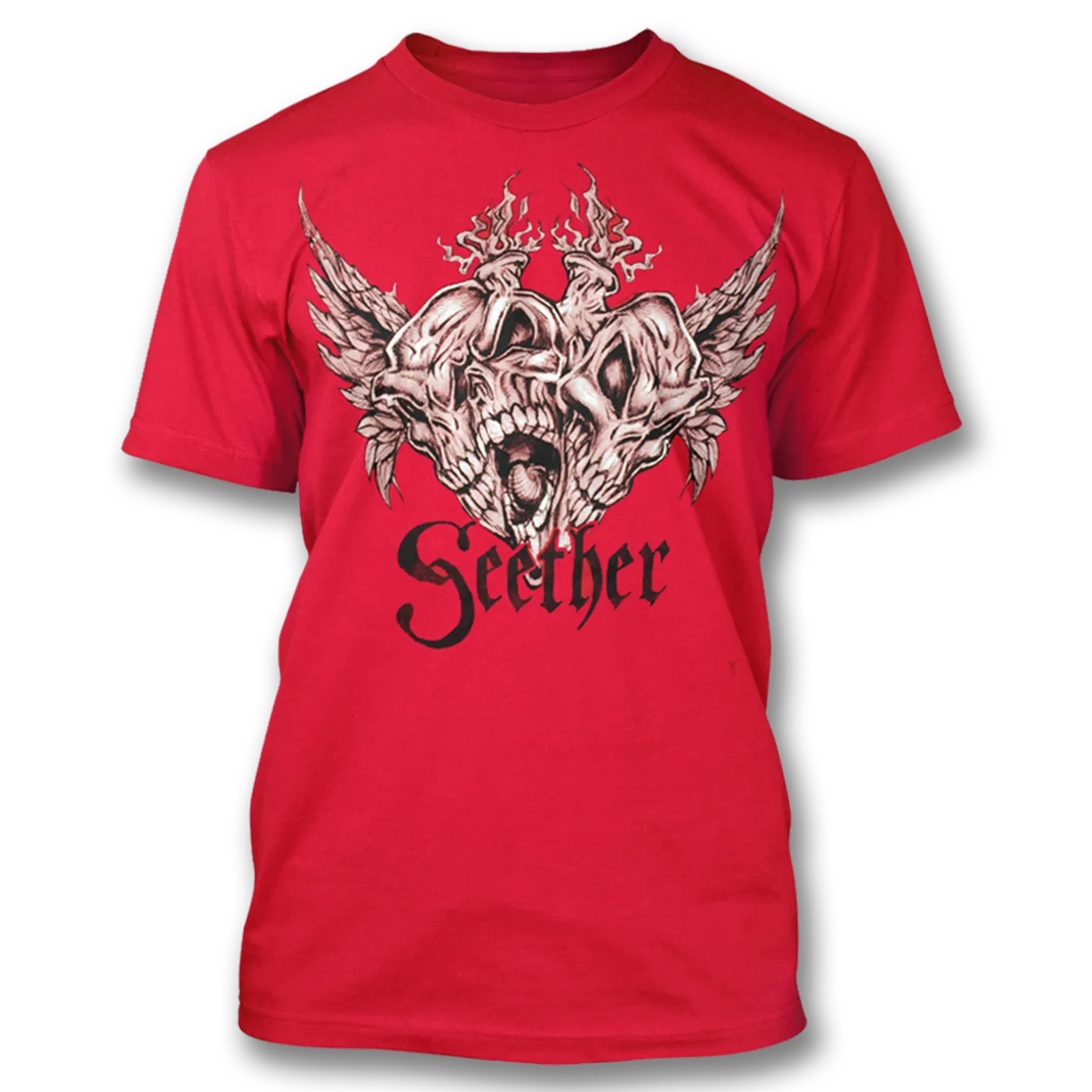 Seether Triple Skull T-Shirt