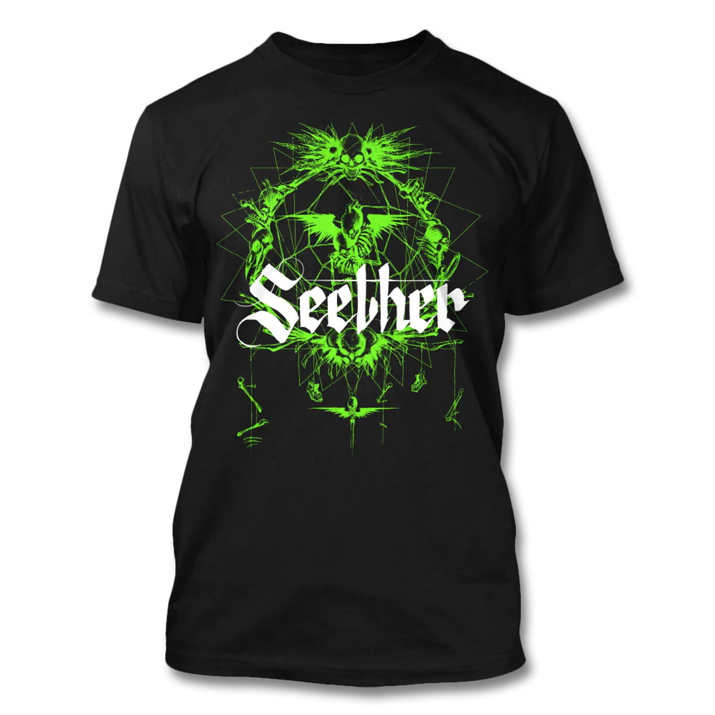 Seether Dreamcatcher T-Shirt (Green)