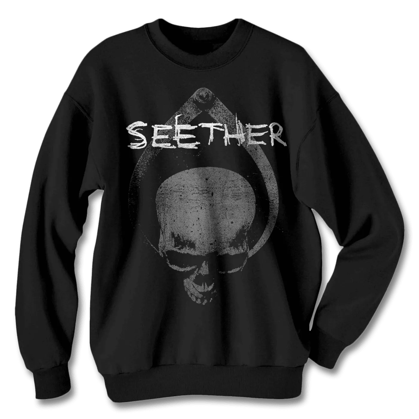 Seether Skull Clamp Crewneck