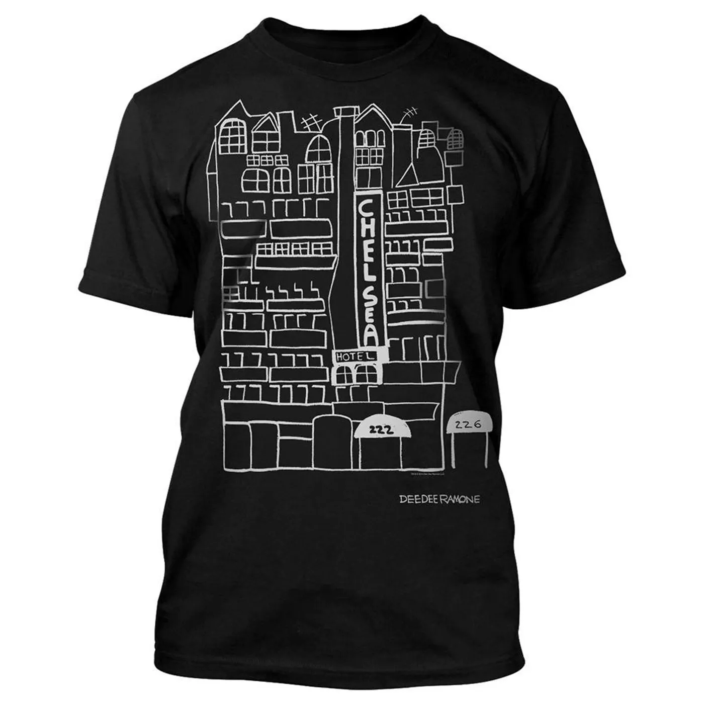 Dee Dee Ramone Chelsea Hotel Men's Tee
