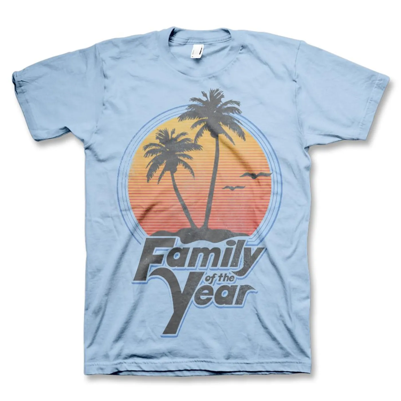 Family of the Year By The Beach T-Shirt (Blue)
