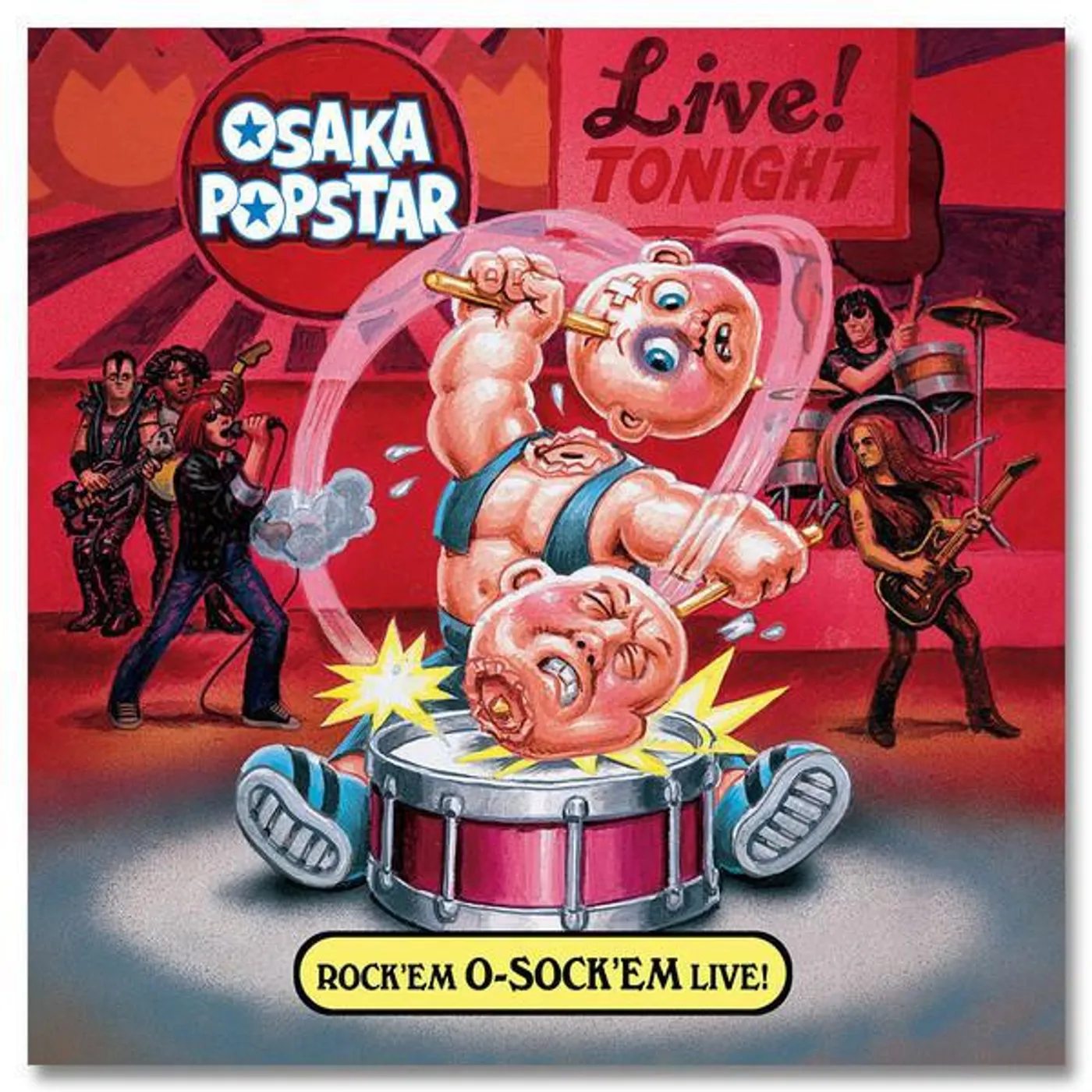 Osaka Popstar Rock Em O-Sock Em Live! CD