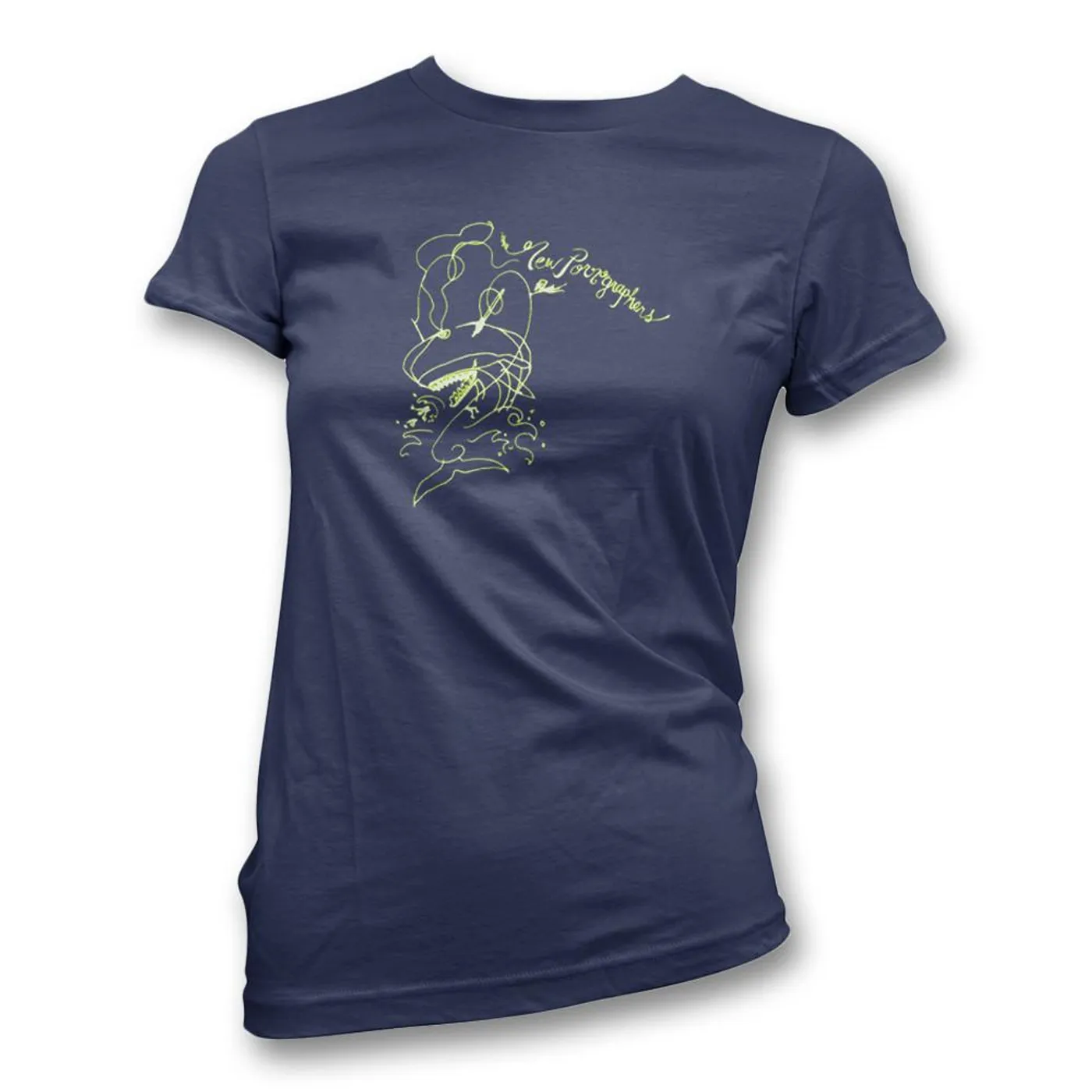 The New Pornographers Whale T-Shirt - Women's