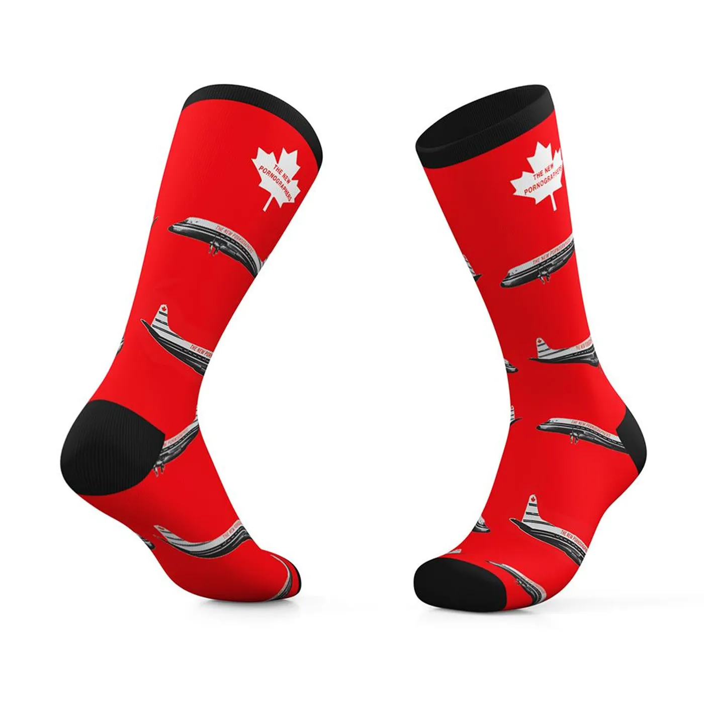 The New Pornographers Plane Socks