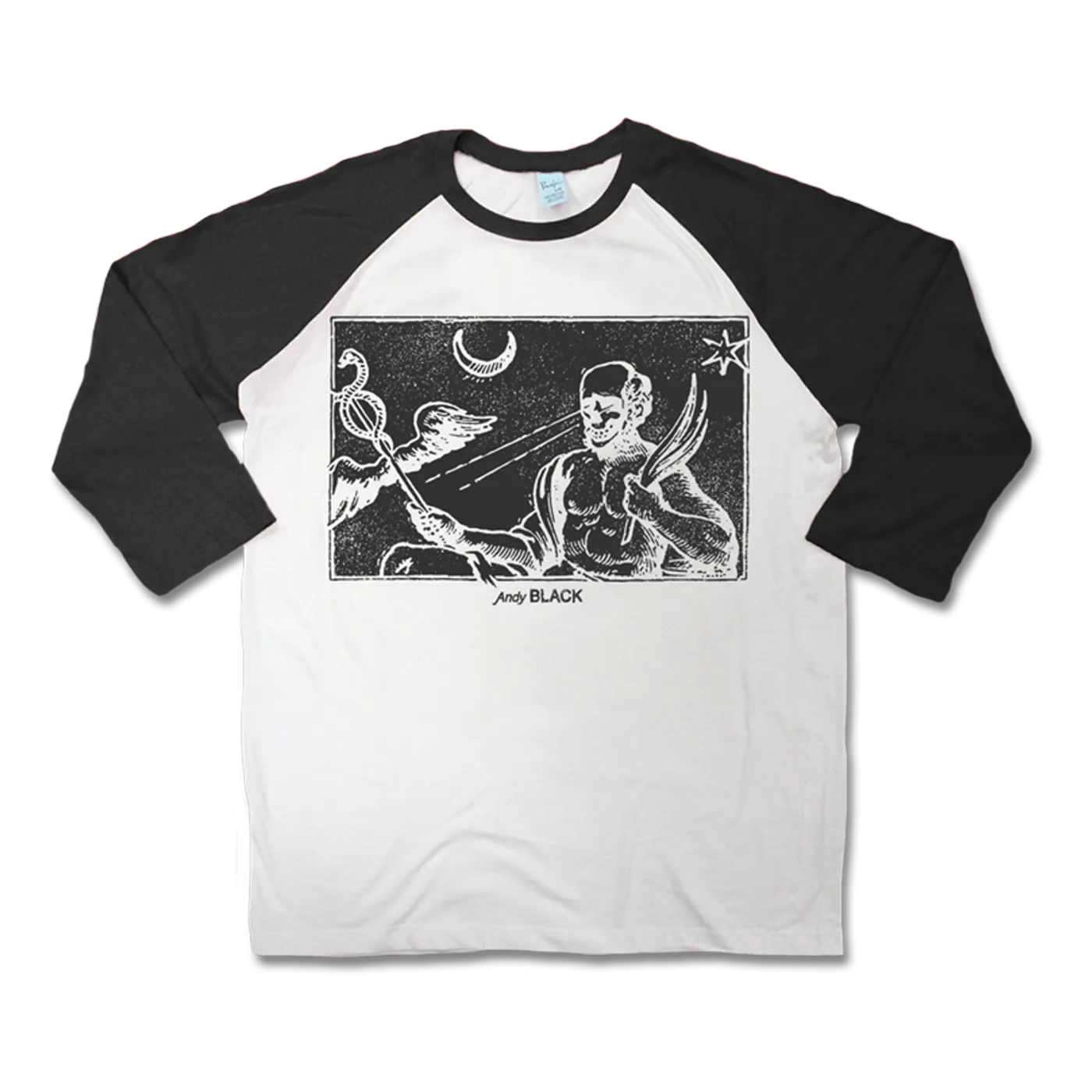 Andy Black Tarot Raglan