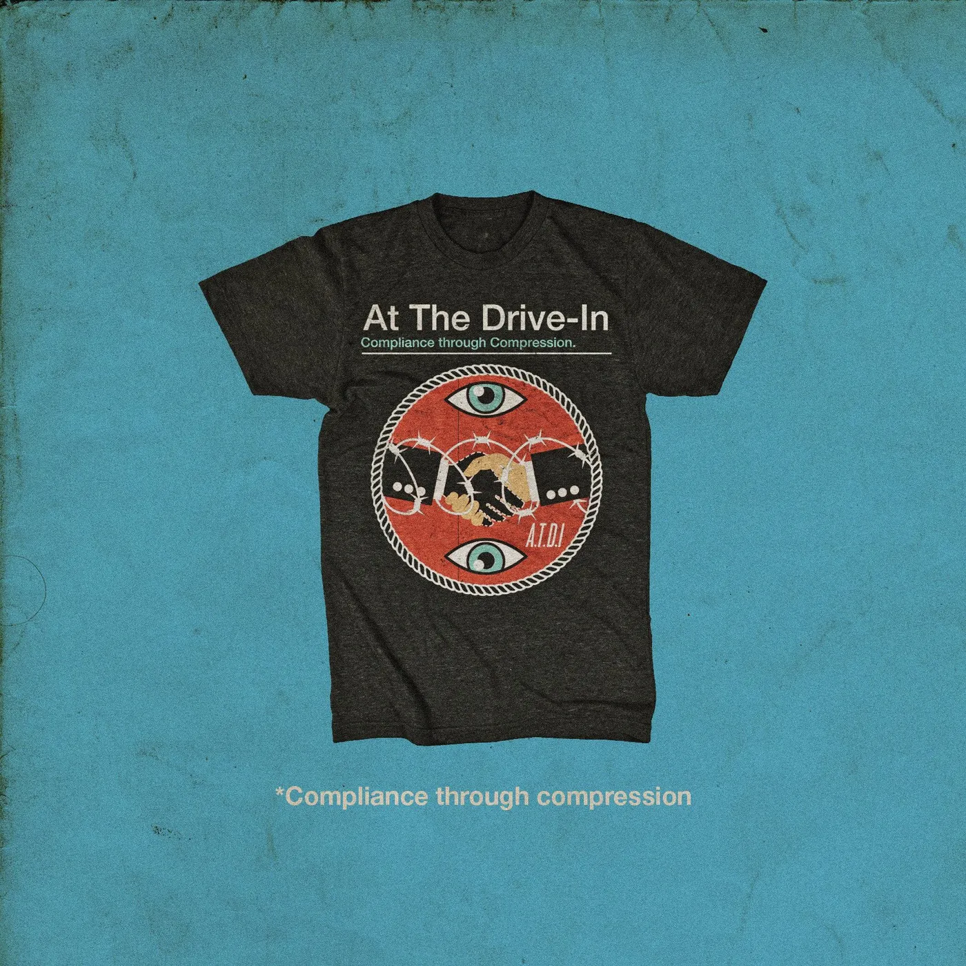 At the Drive-In Handshake T-shirt - Men's