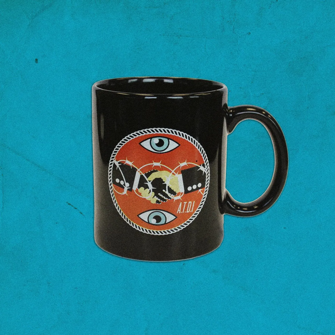 At the Drive-In Handshake Mug