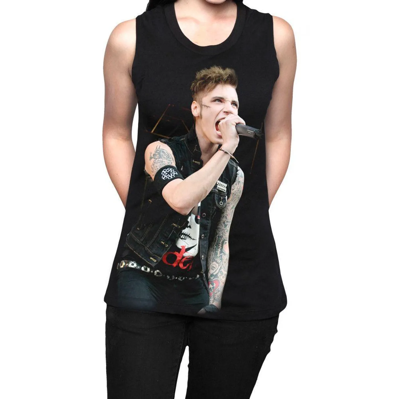 Black Veil Brides Larger Than Life Tank - Womens