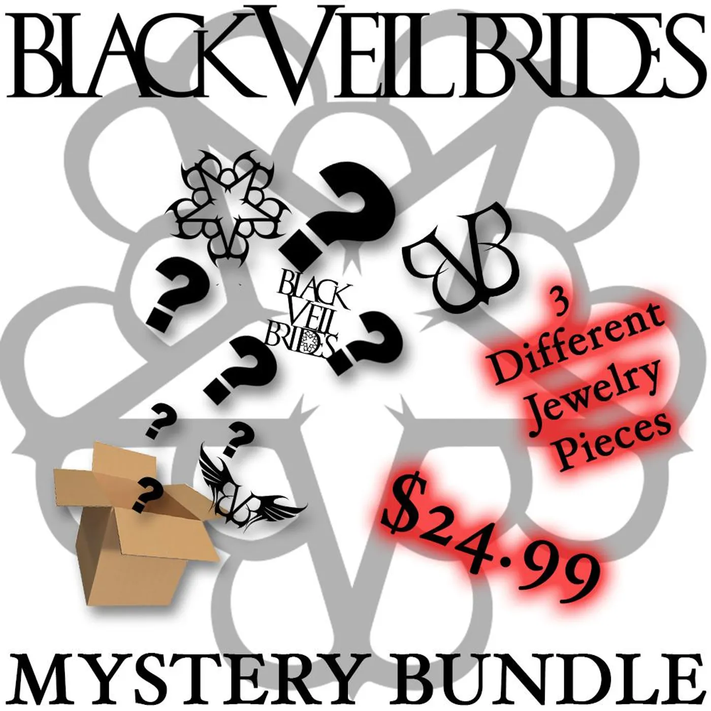 Black Veil Brides Jewelry Mystery Bundle