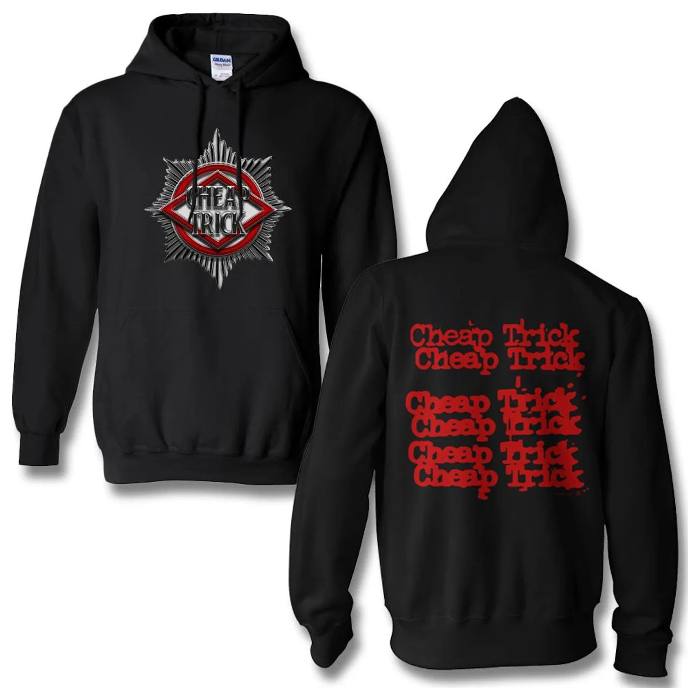 Cheap Trick Badge Pullover Hoodie