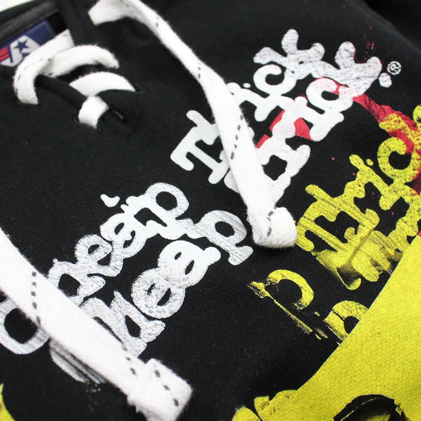 Cheap Trick Red & Yellow Laced Hoodie