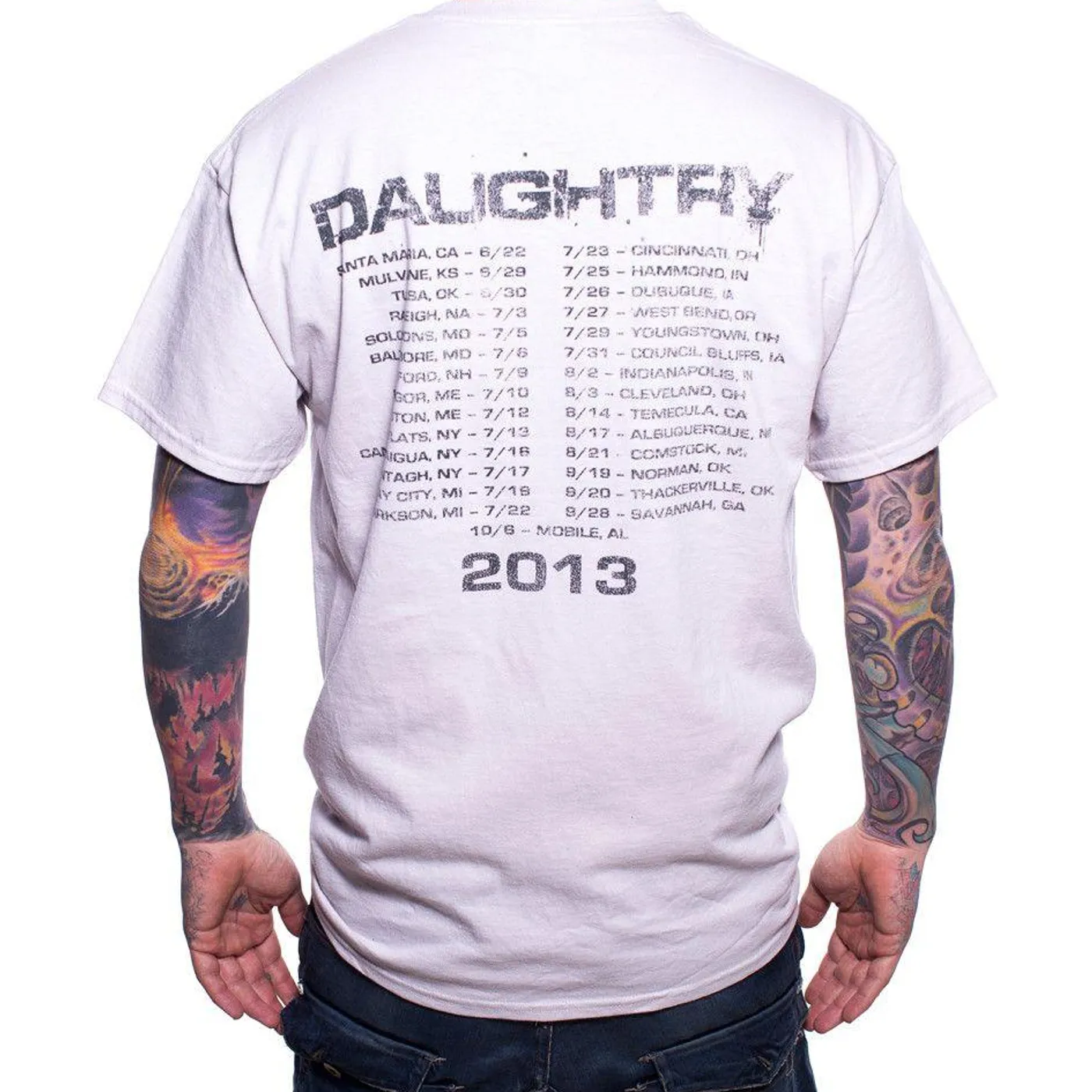 Daughtry Real American Men's Tour Tee