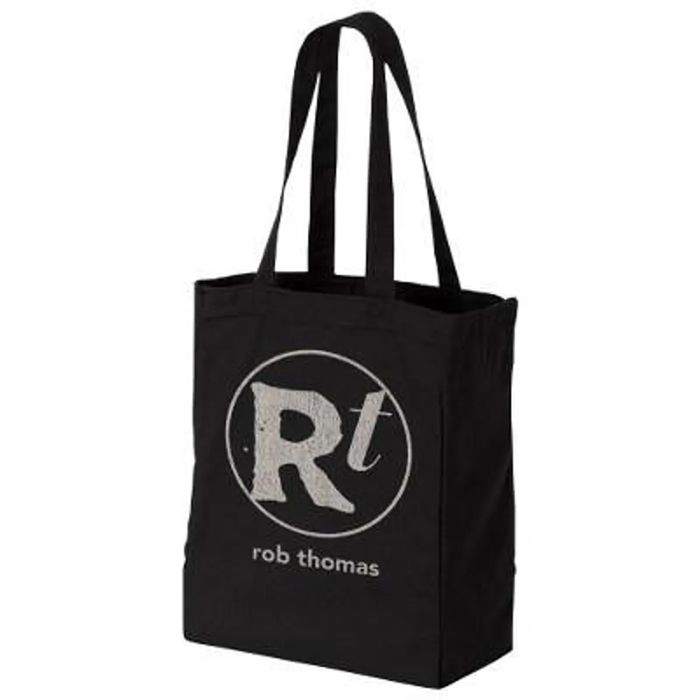 Rob Thomas Logo Black Tote Bag
